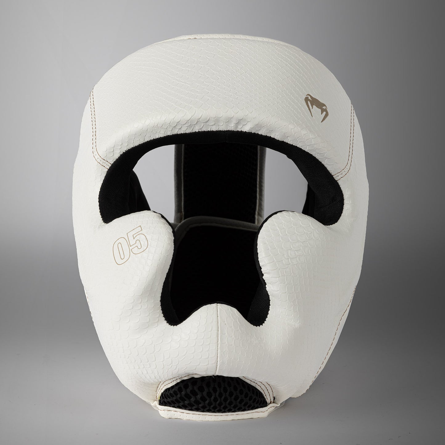 Venum Impact Evo Scales Headgear - Ivory