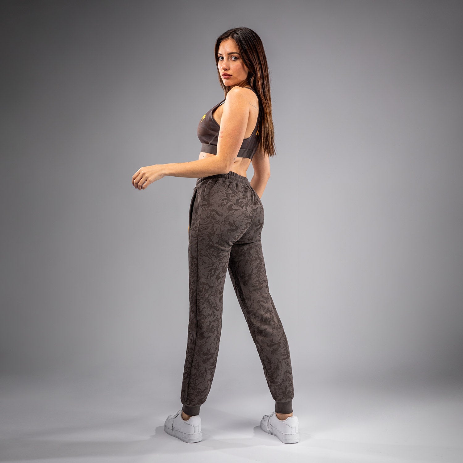 UFC Fusion by Venum Fight Week Women's Cotton Pant - Earthen Brown