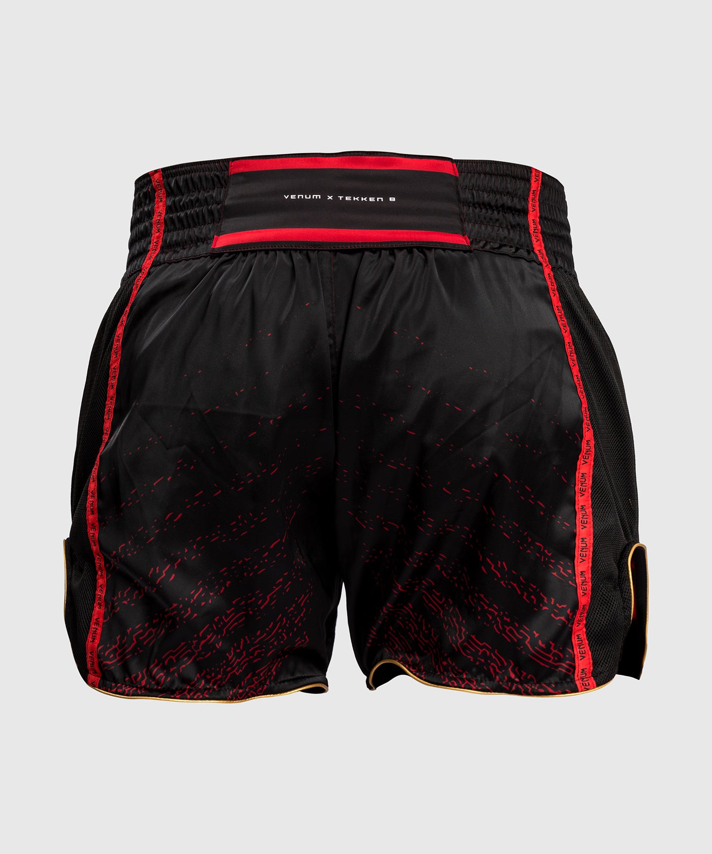 Venum x TEKKEN 8 - Marshall Law Muay Thai Shorts - Black/Red/Gold