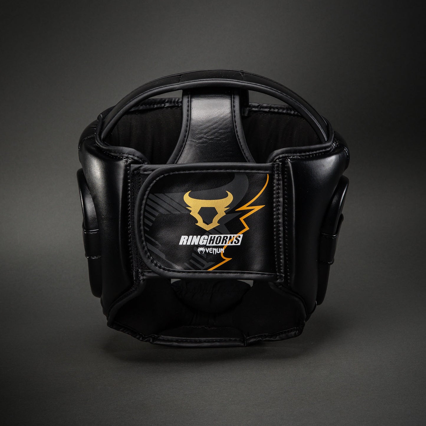 Venum Ringhorns Charger Headgear - Black/Gold
