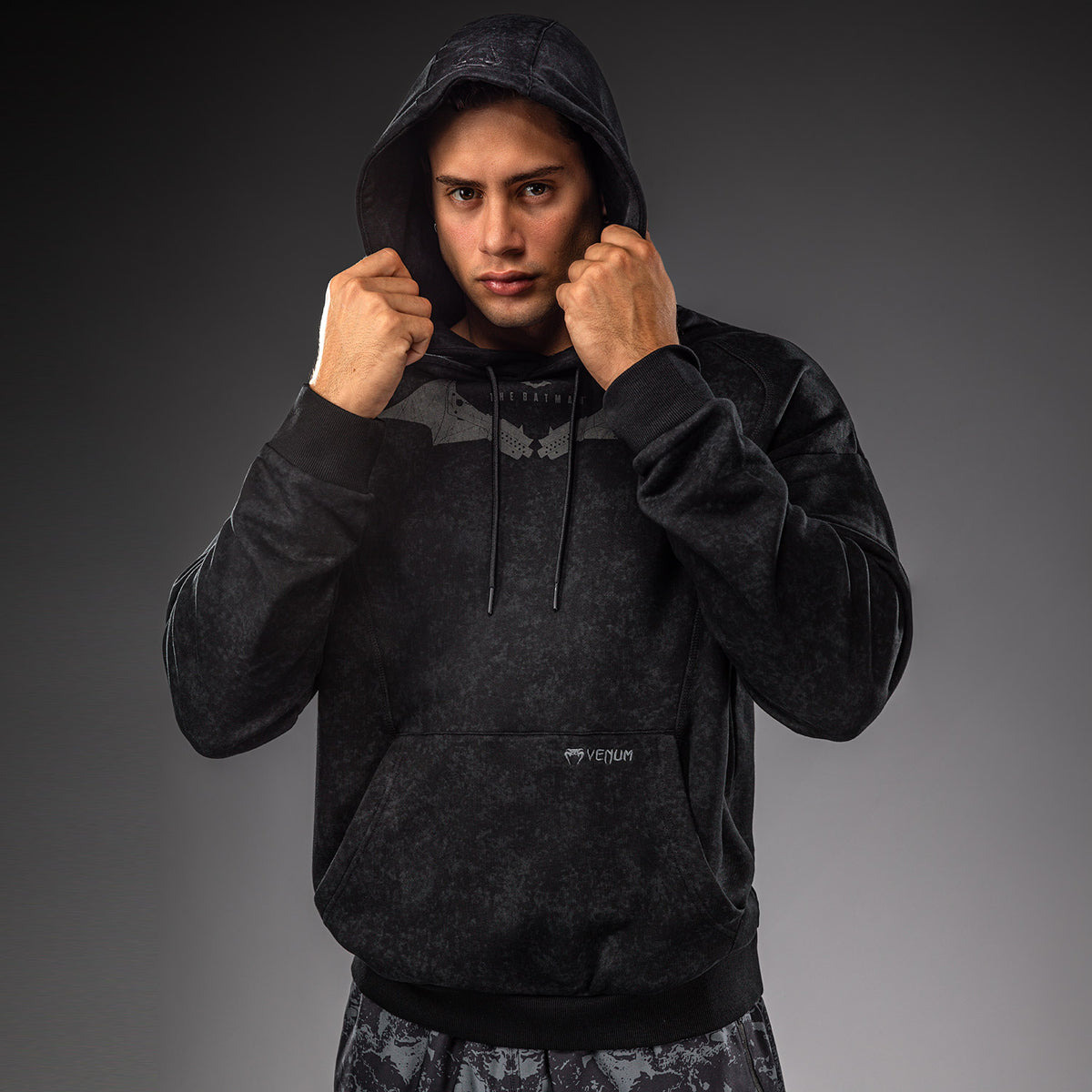 Venum x Batman Hoodie - Black/Grey