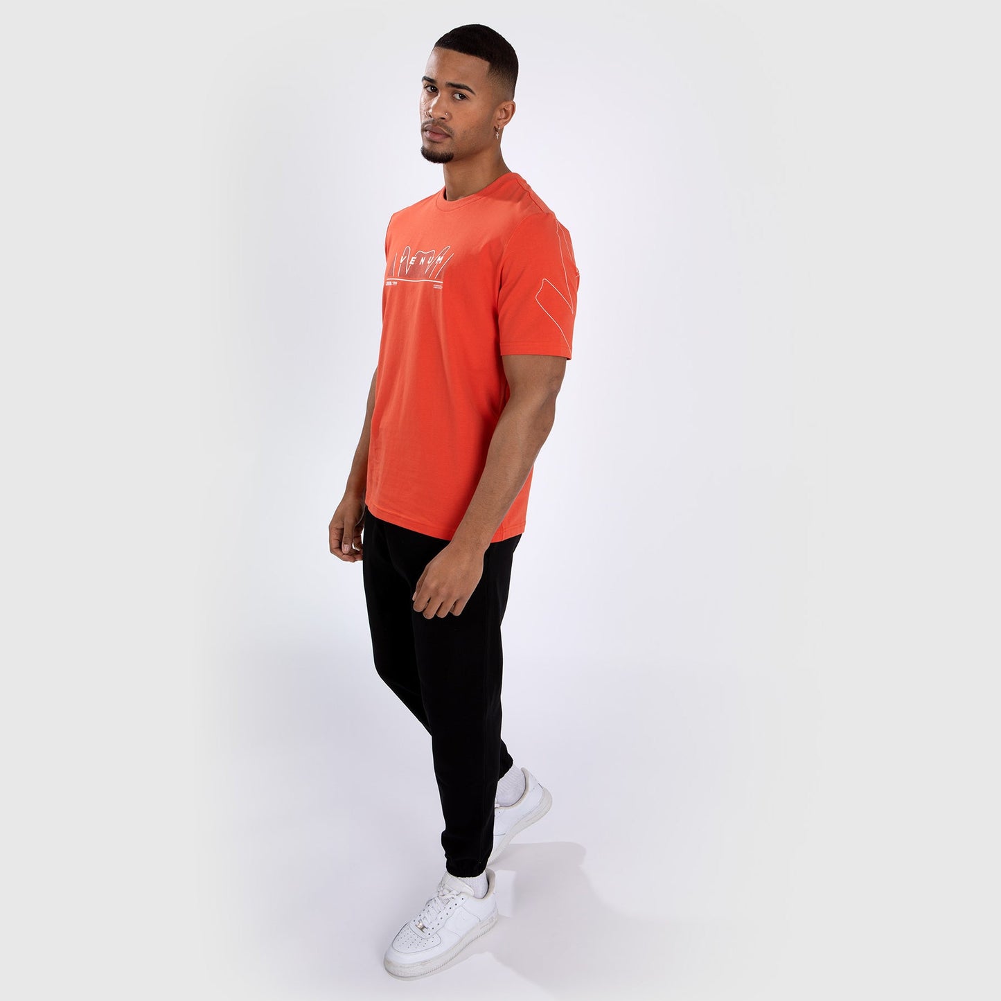 Venum Snake Print T-Shirt - Fluo Orange