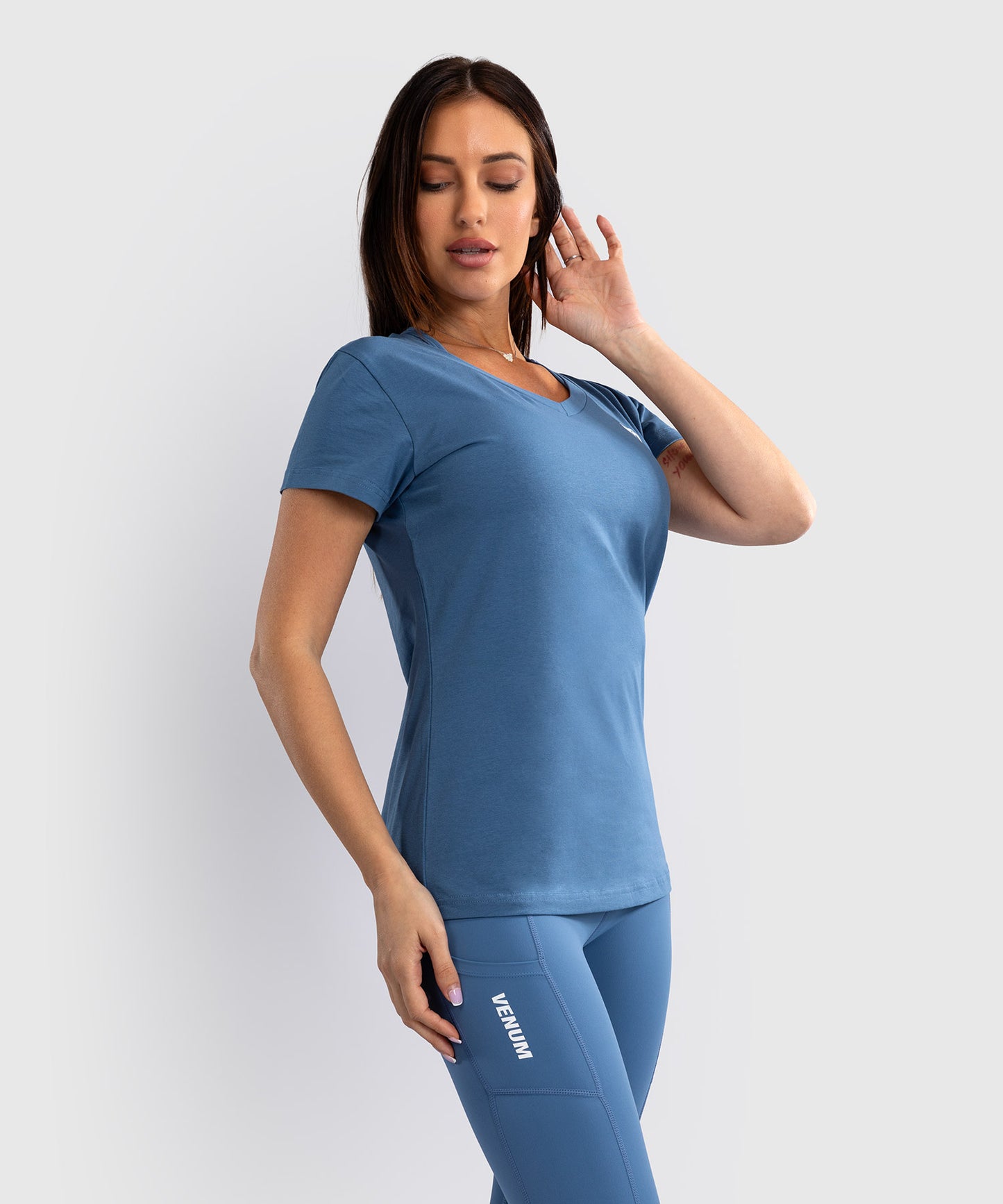Venum Essential Women's T-Shirt - Storm Blue