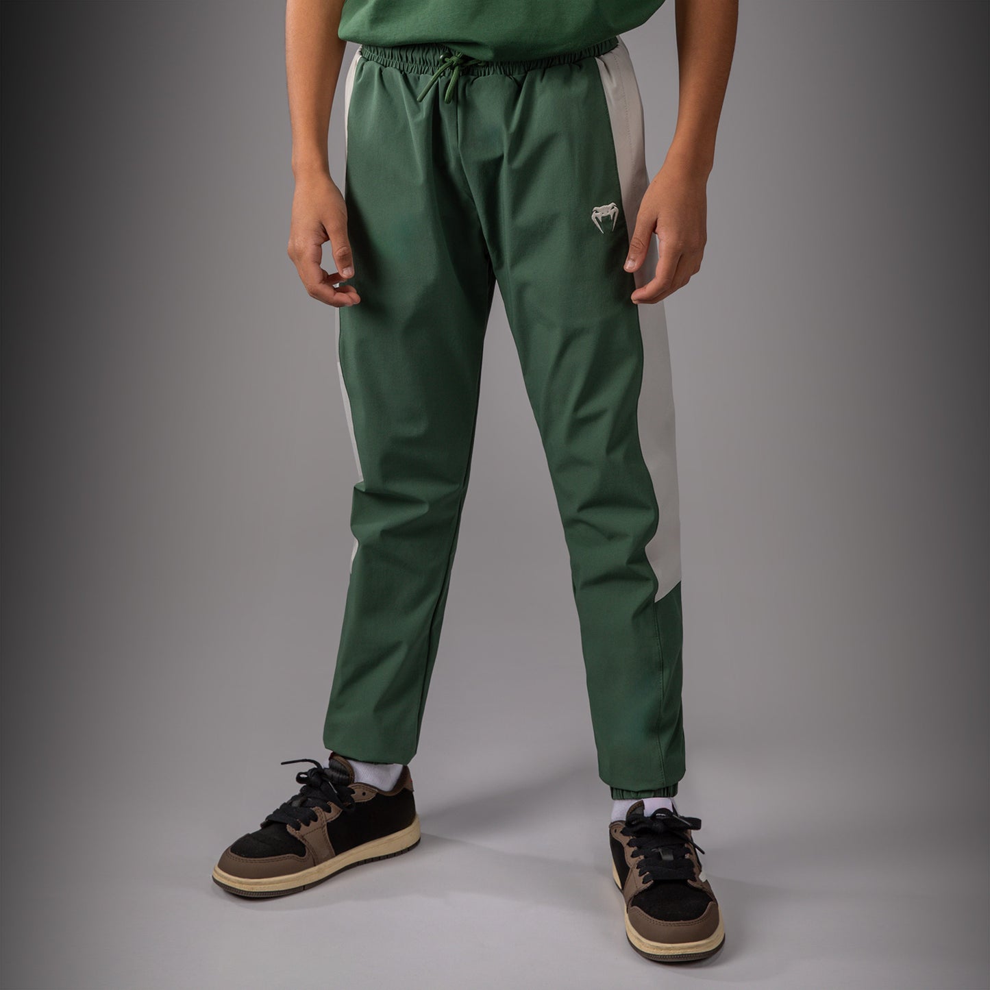 Venum Vectra Kids Joggers - Forest Green/ Off White