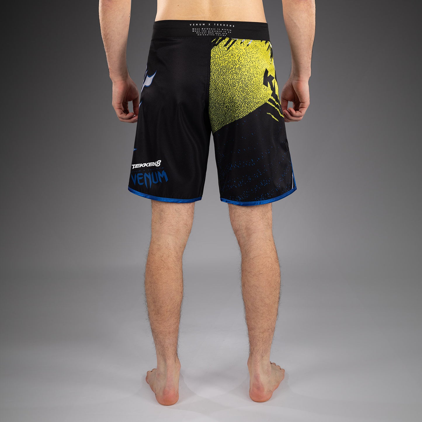 Venum x TEKKEN 8 Fight Shorts - King - Black/Yellow