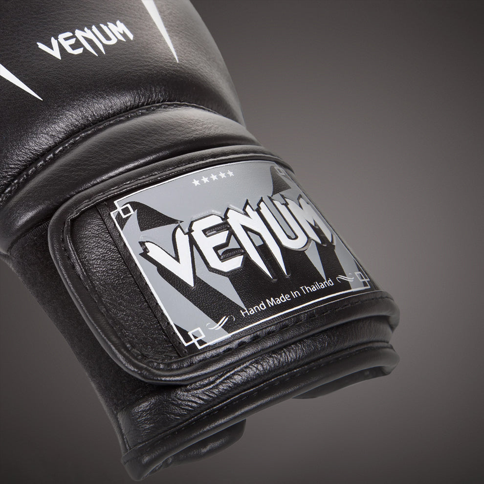 ボクシング VENUM Giant 3.0 14oz BK/BK Boxing gloves Venum Giant 3.0 in Black-White Nappa – Combat Arena