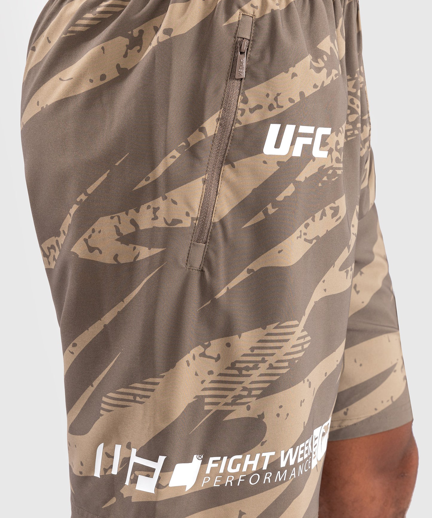 UFC Adrenaline by Venum Fight Week Performance Men’s Shorts - Desert Camo