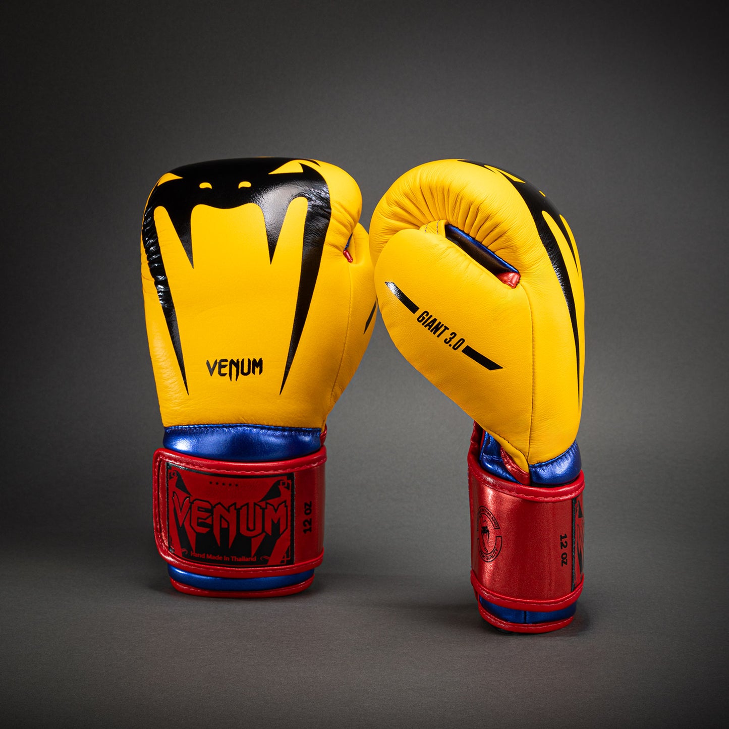 Venum Giant 3.0 Boxing Gloves - Yellow/Blue/Red