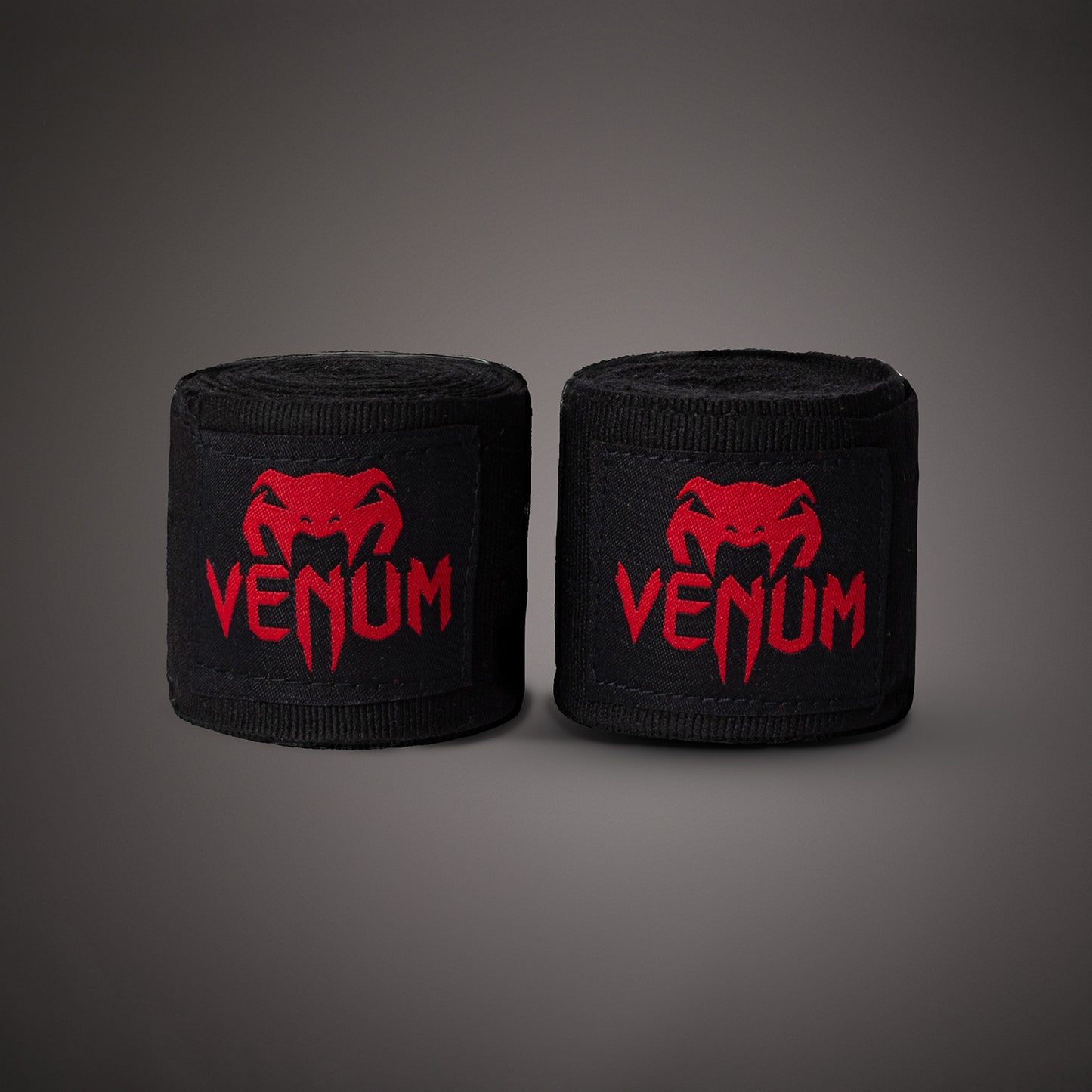 Venum Kontact Boxing Hand Wraps - Black/Red - 4m (157 in)