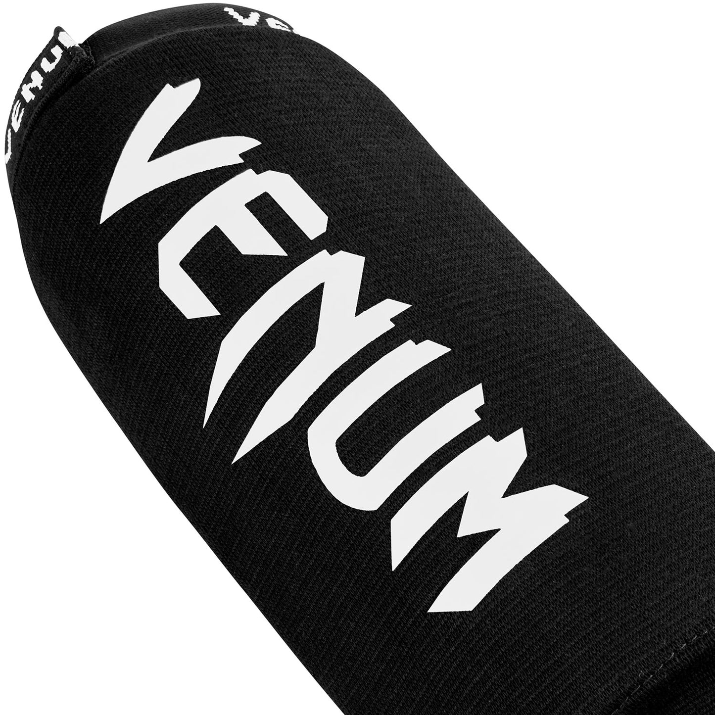 Venum Kontact Shin Guards Without Foot - Black