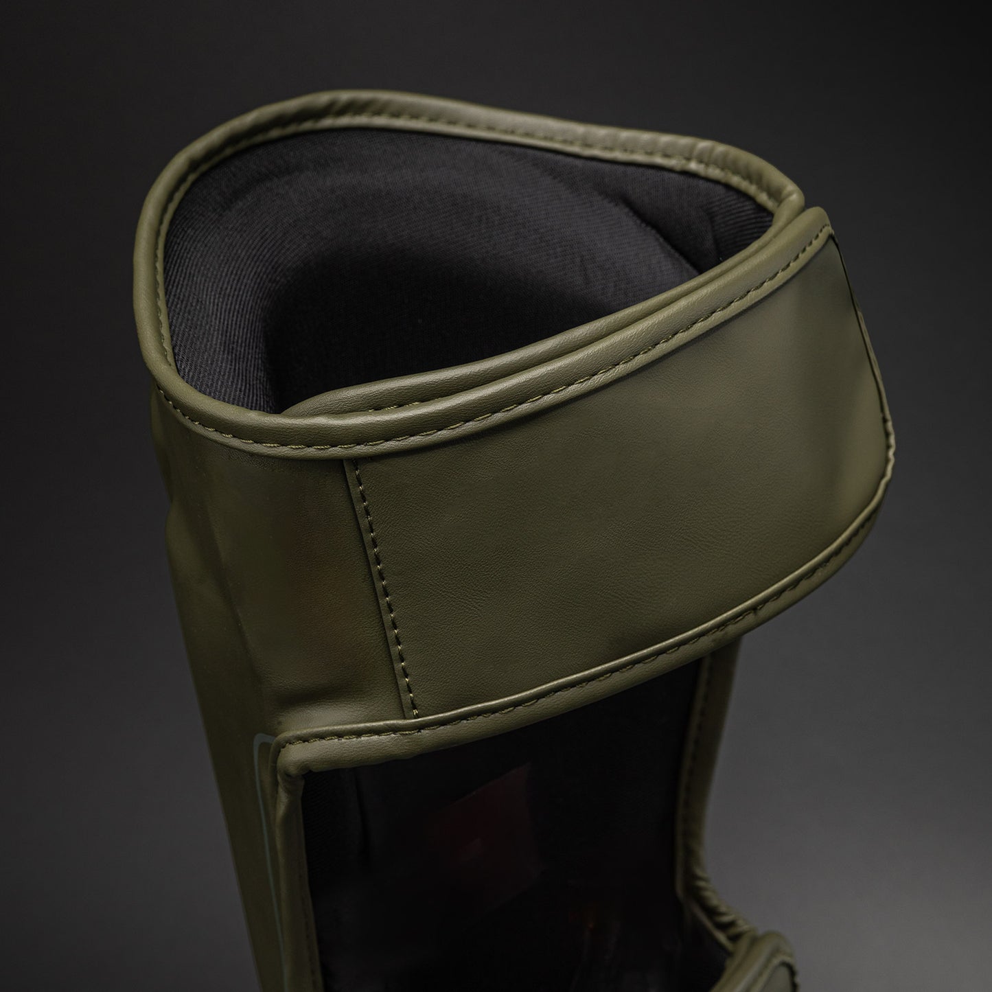 Venum Stealth Shin Guards - Khaki/Dark Green