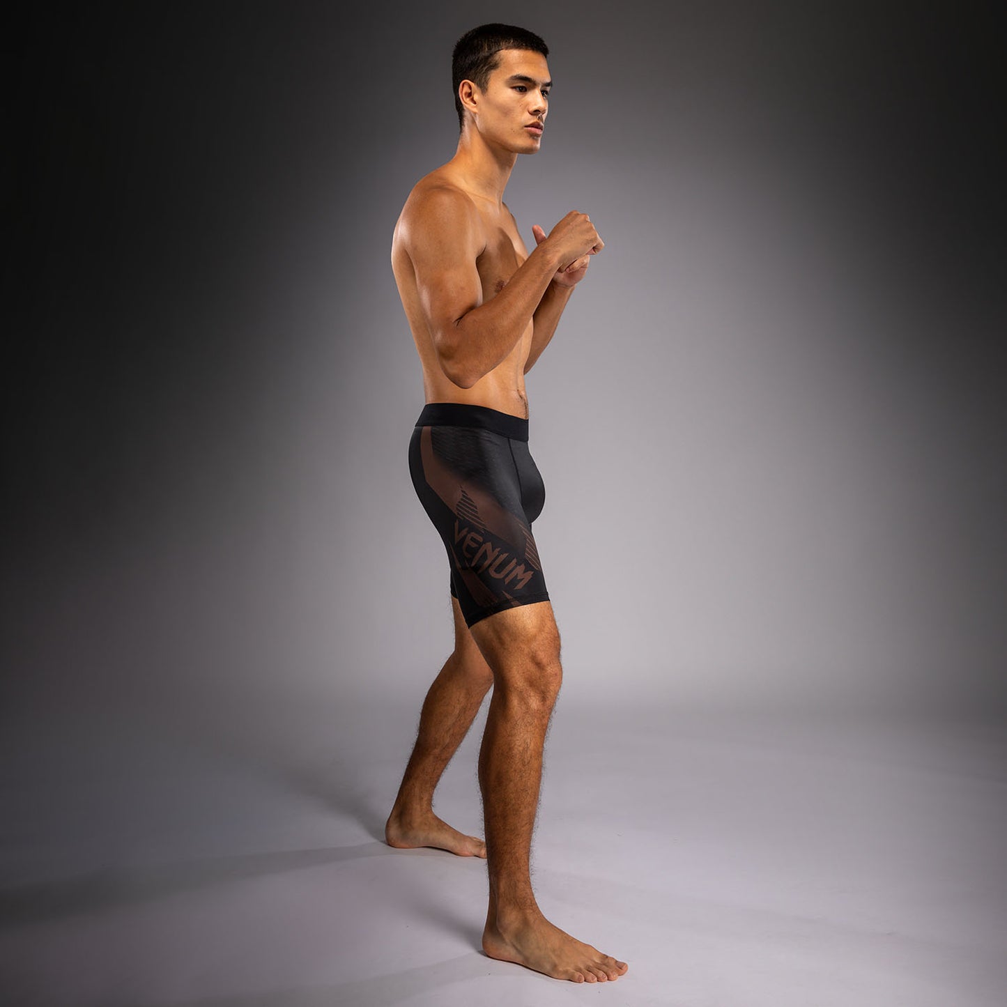 Venum No-Gi 6.0 Vale Tudo Shorts - Black/Brown  product-type_Compression shorts Venum