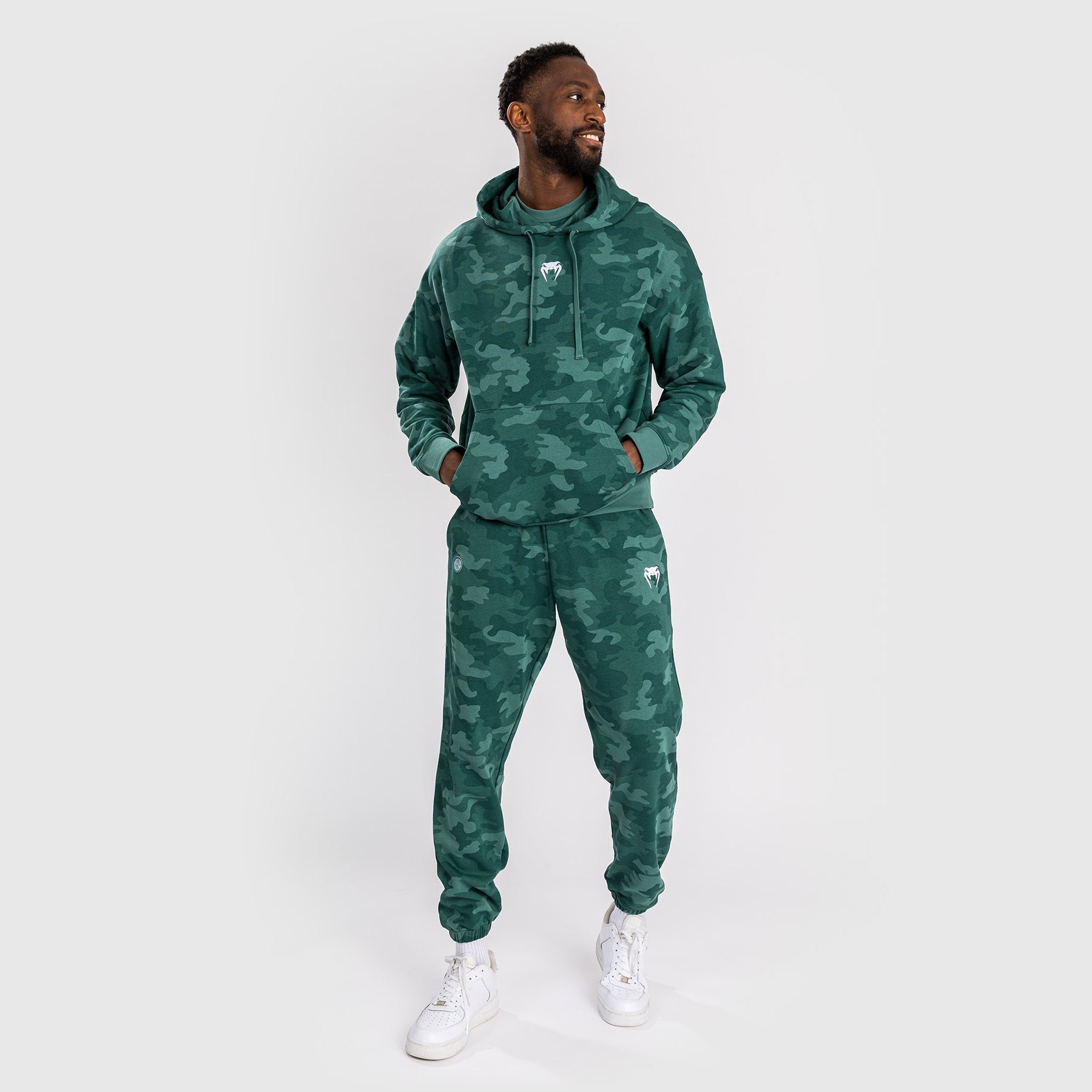 Venum Vortex XL Men's Hoodie - Turquoise Camo - Venum