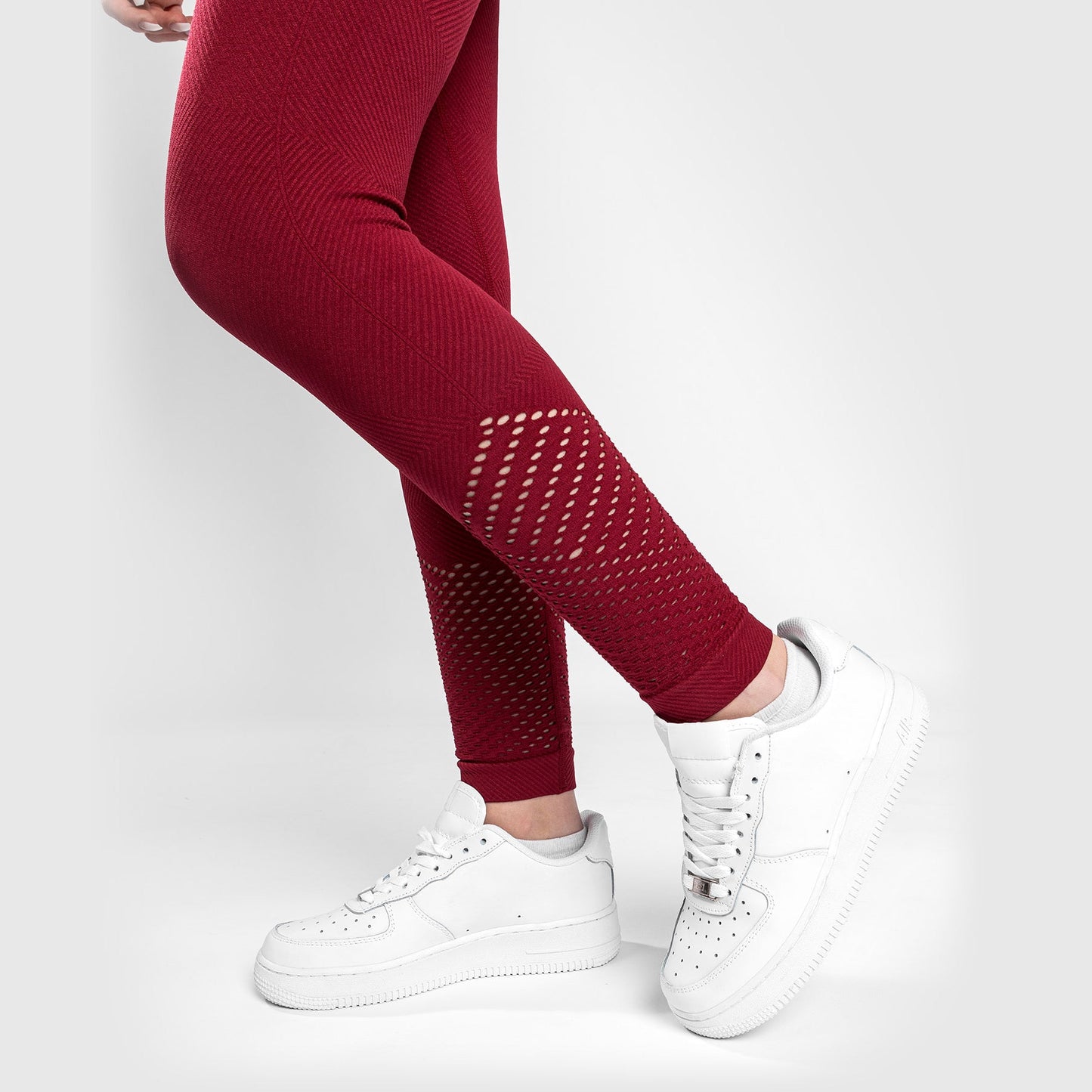 Venum Sparring Seamless 7/8 Leggings - For Women - Burgundy