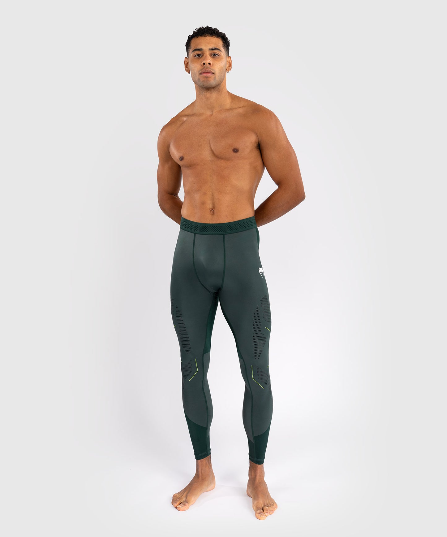 Venum Technical 3.0 Spats - Forest Green