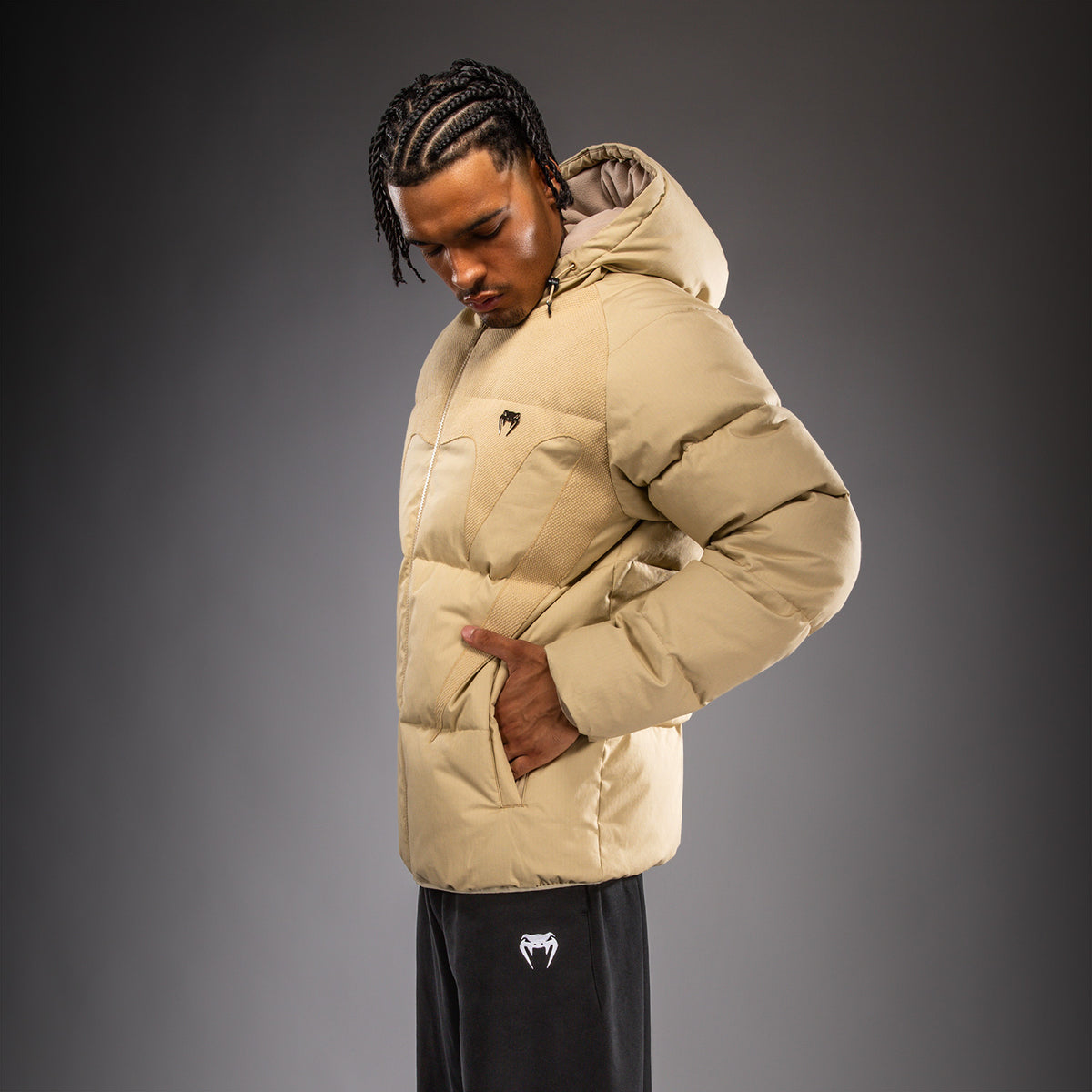 Venum Attack Urban Gi Down Jacket - Beige