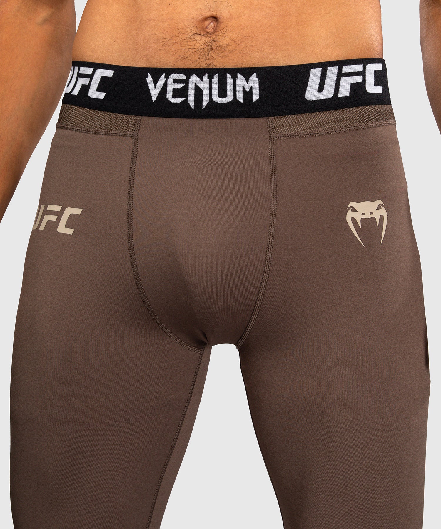 Venum UFC Unity by Venum Authentic Fight Week Men's Performance Tight - Brown  product-type_Compression Pants Venum