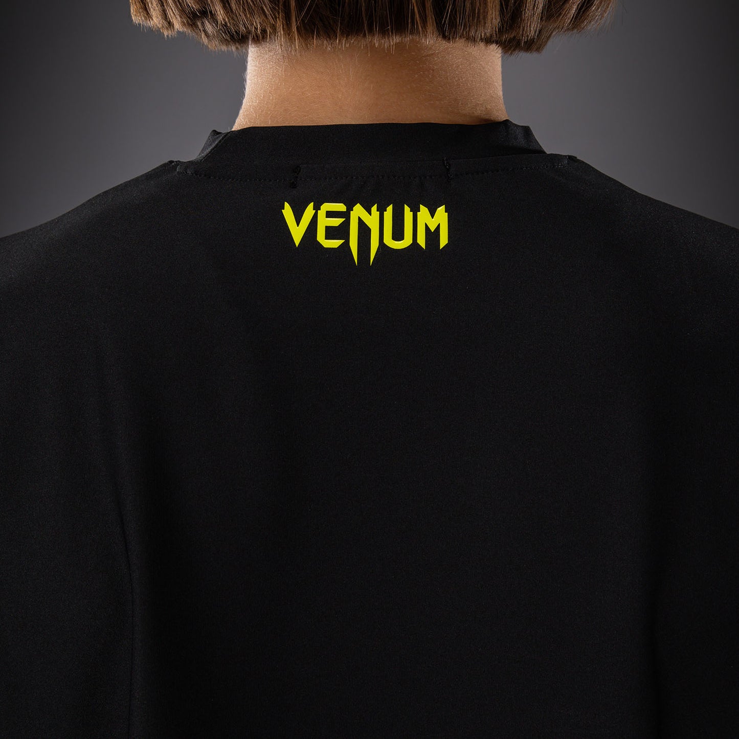 Venum Lazer Women's Dry Tech T-Shirt - Black/Yellow  product-type_Dry Tech T-Shirts Venum