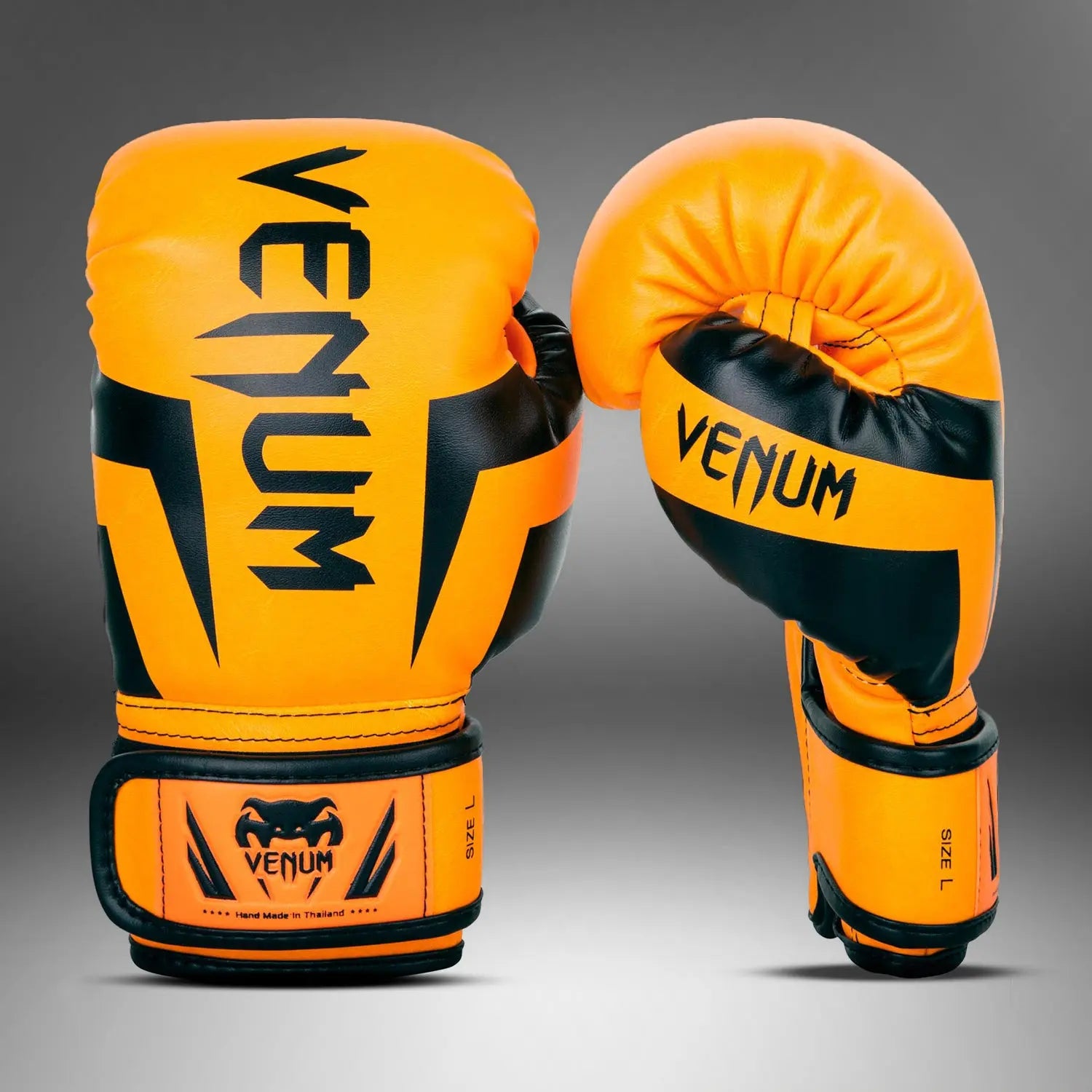 Gants De Boxe Venum Elite – Cuir Skintex, Mousse Triple Densité, Protection Optimale (Boxe, Kickboxing, MMA)