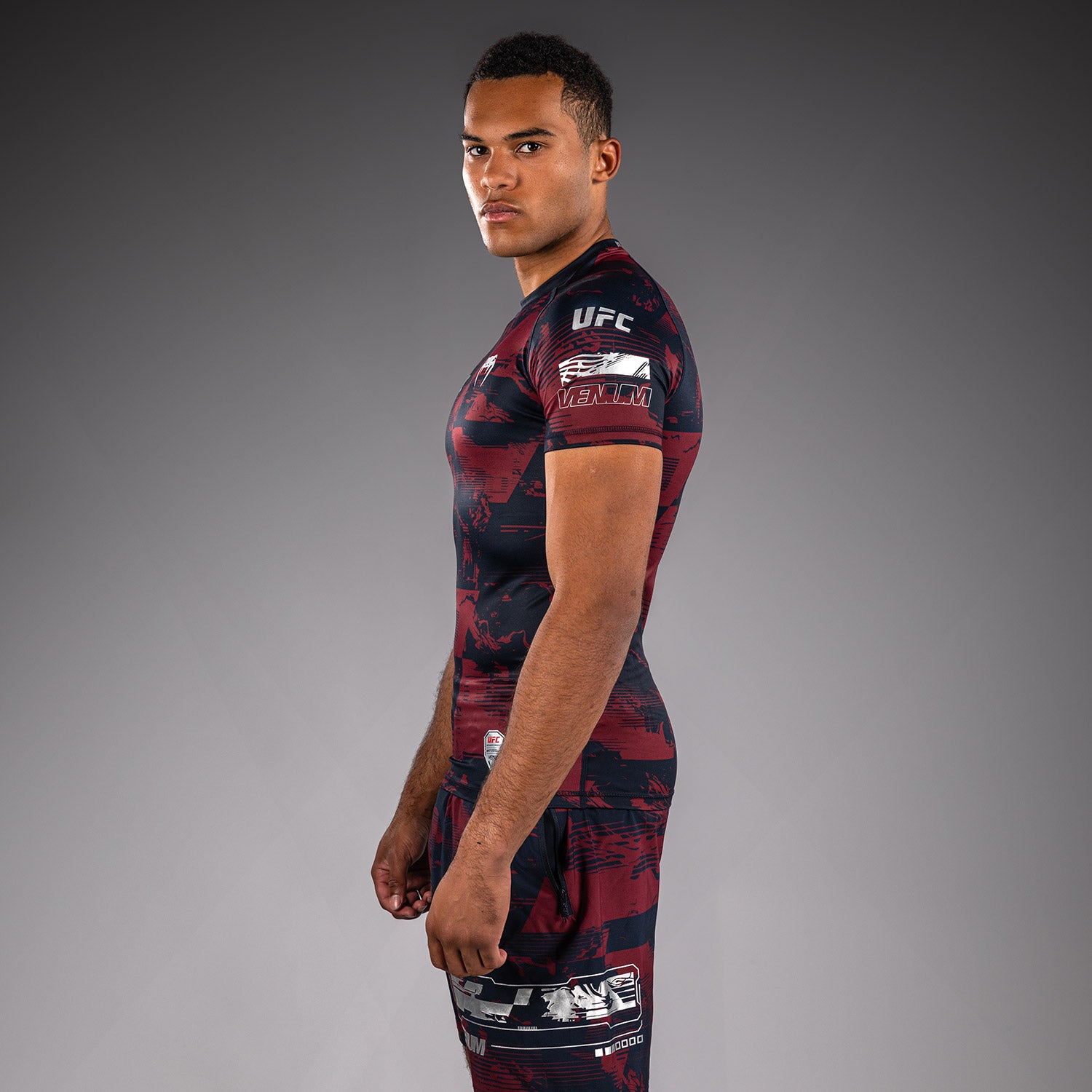 Men's UFC Zenith by Venum Burgundy Authentic Fight Week