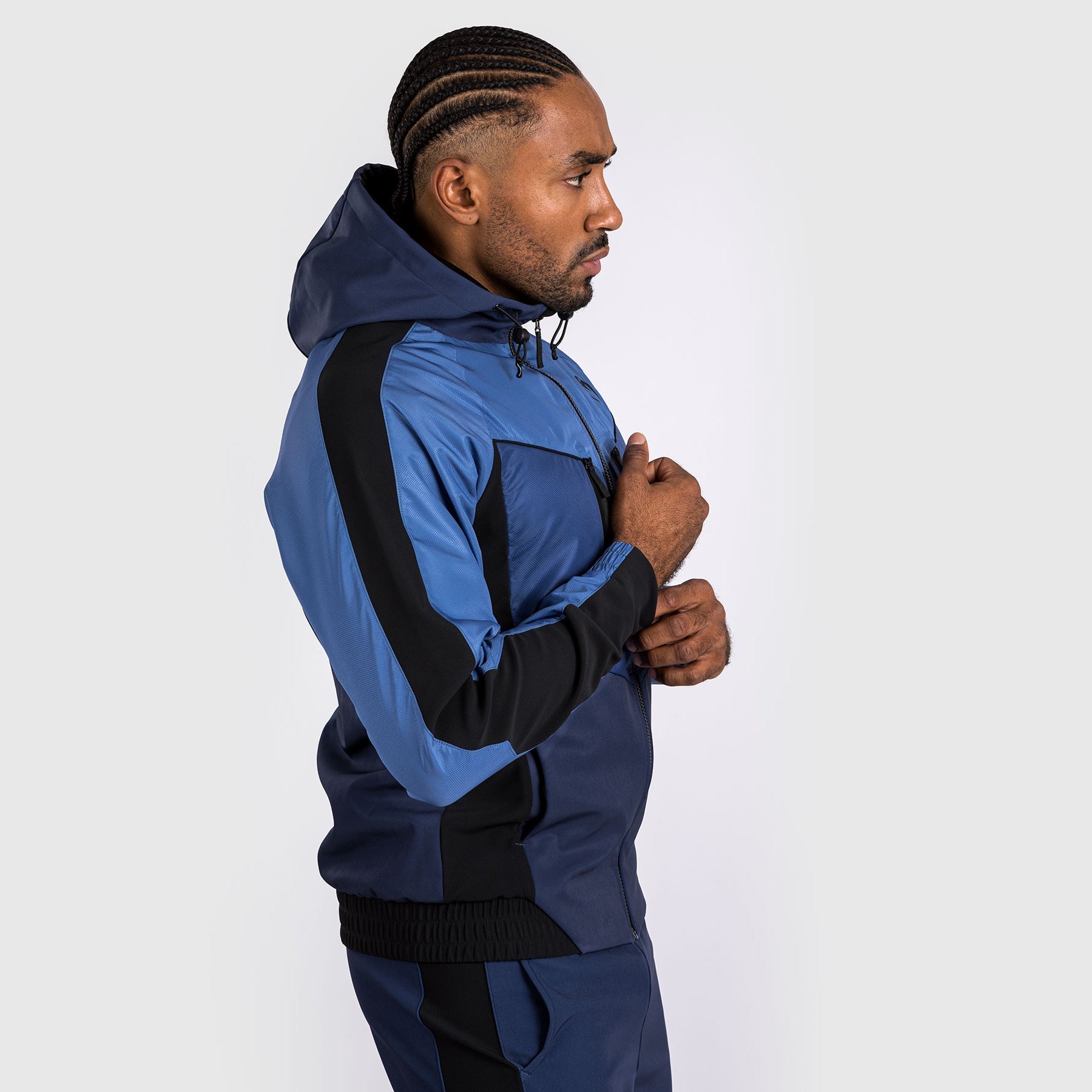 Venum Laser 3.0 Track Jacket - Black/Blue - Venum