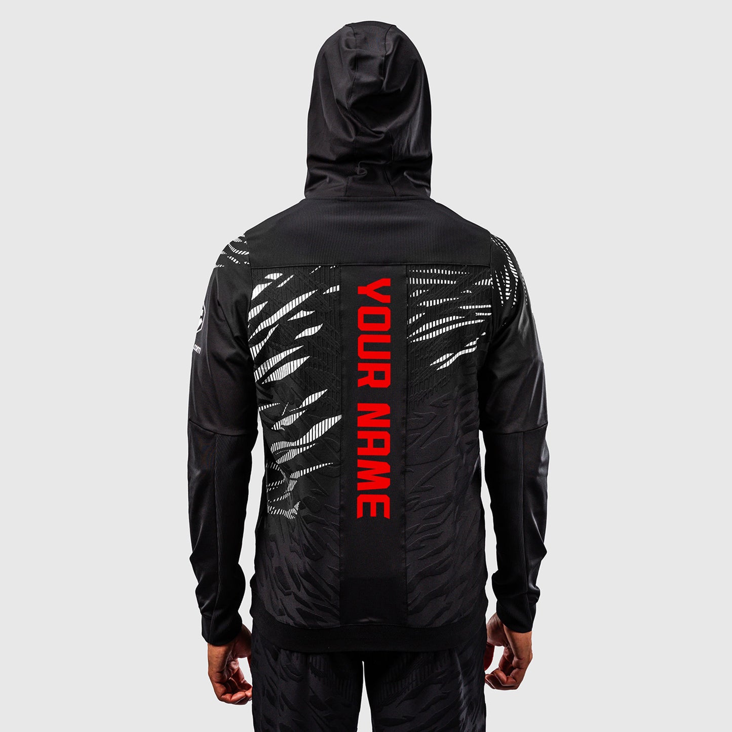 UFC Fusion by Venum Personalized Authentic Fight Night Men's Hoodies - Black