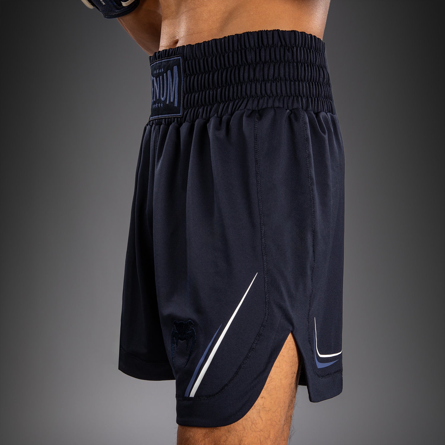 Venum G-Core Boxing Shorts - Navy Blue/White  product-type_Boxing shorts Venum