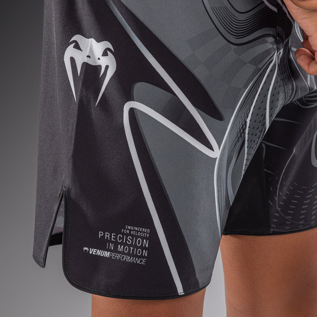 Crimson Viper 2.0 Fightshorts Black/Grey