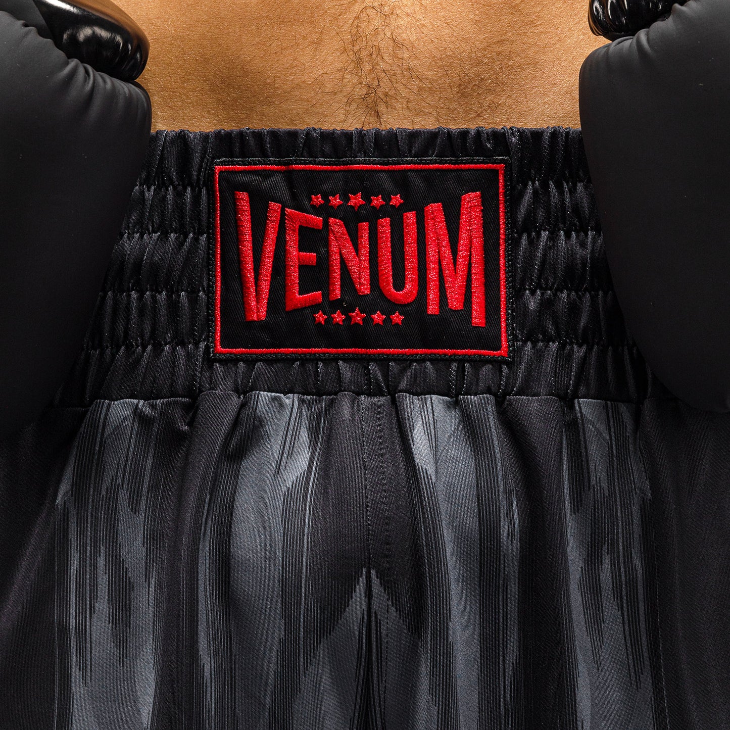 Venum Demon Boxing Shorts - Black/Grey  product-type_Boxing shorts Venum