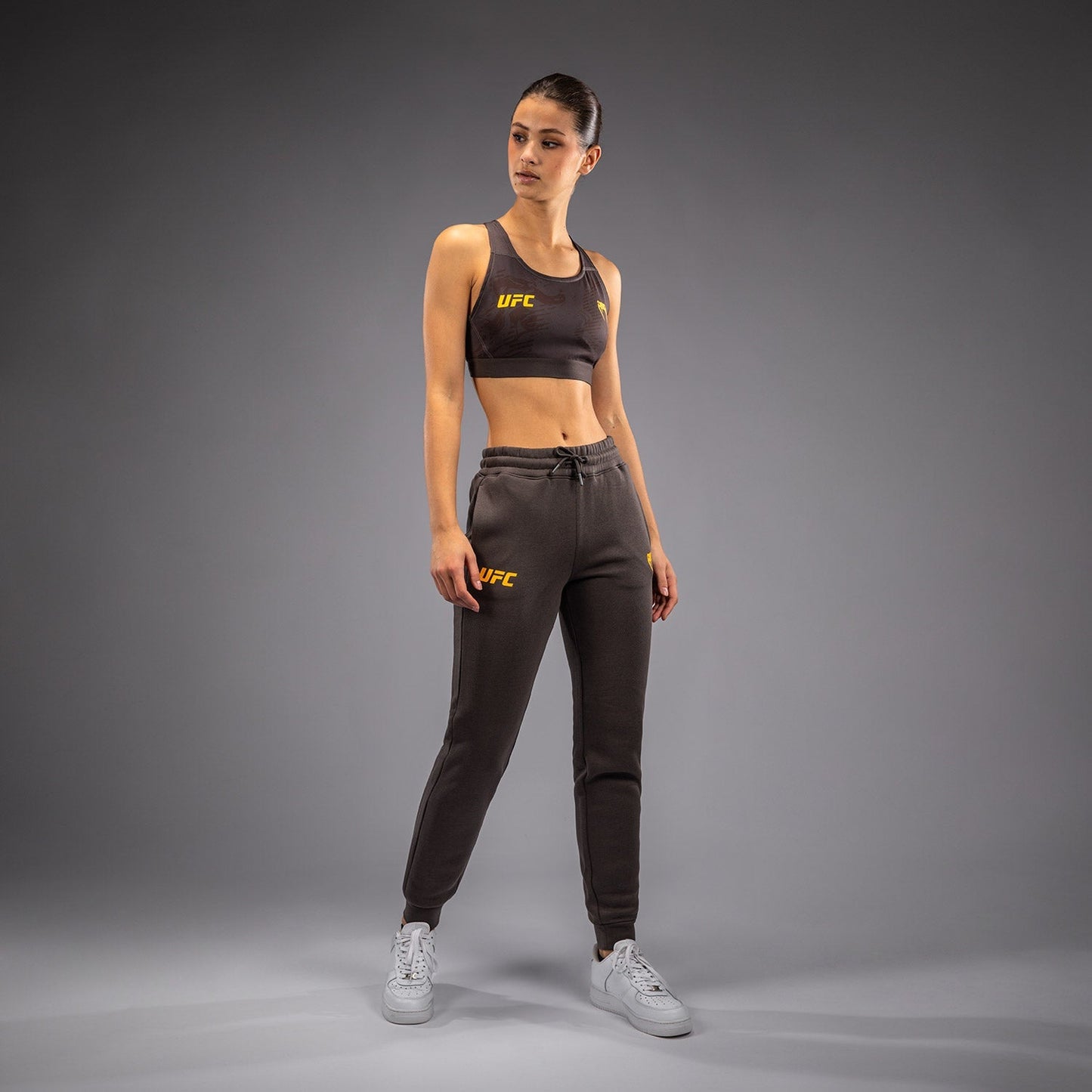 UFC Fusion by Venum Fight Week Women’s Cotton Pant - Solid Earthen Brown