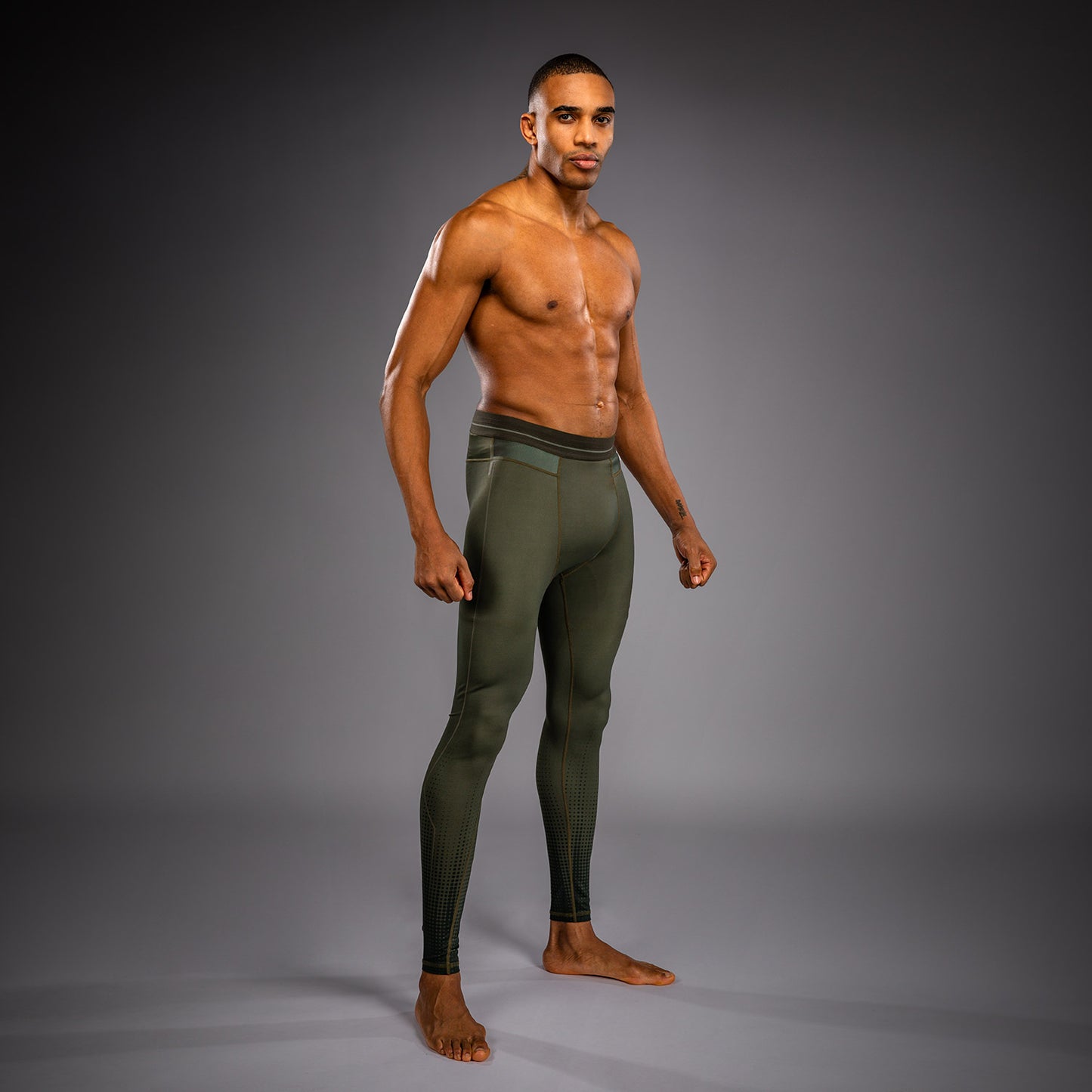 Venum Stealth Spats - Khaki/Dark Green  product-type_Compression Pants Venum