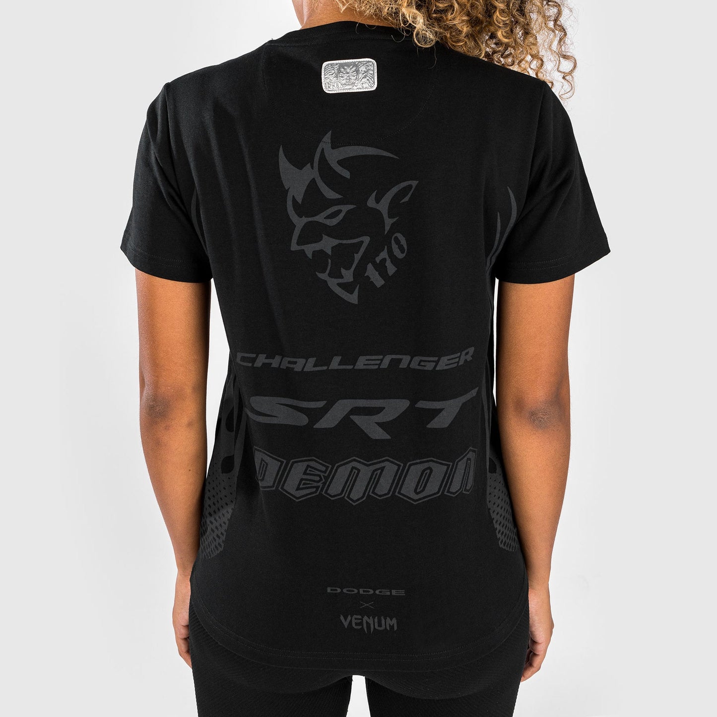 Venum x Dodge Demon 170 Women's T-Shirt - Black