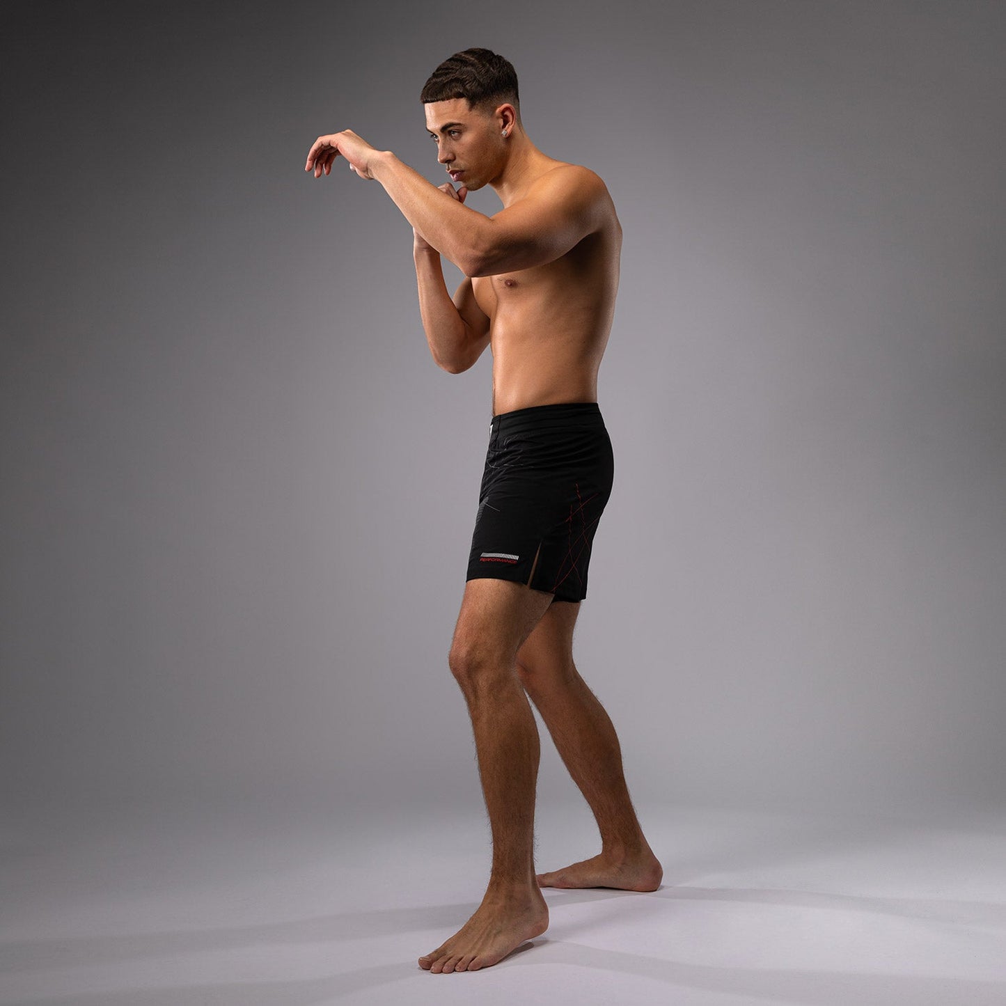 Venum Tactical XT Fightshorts - Black/Fire Red