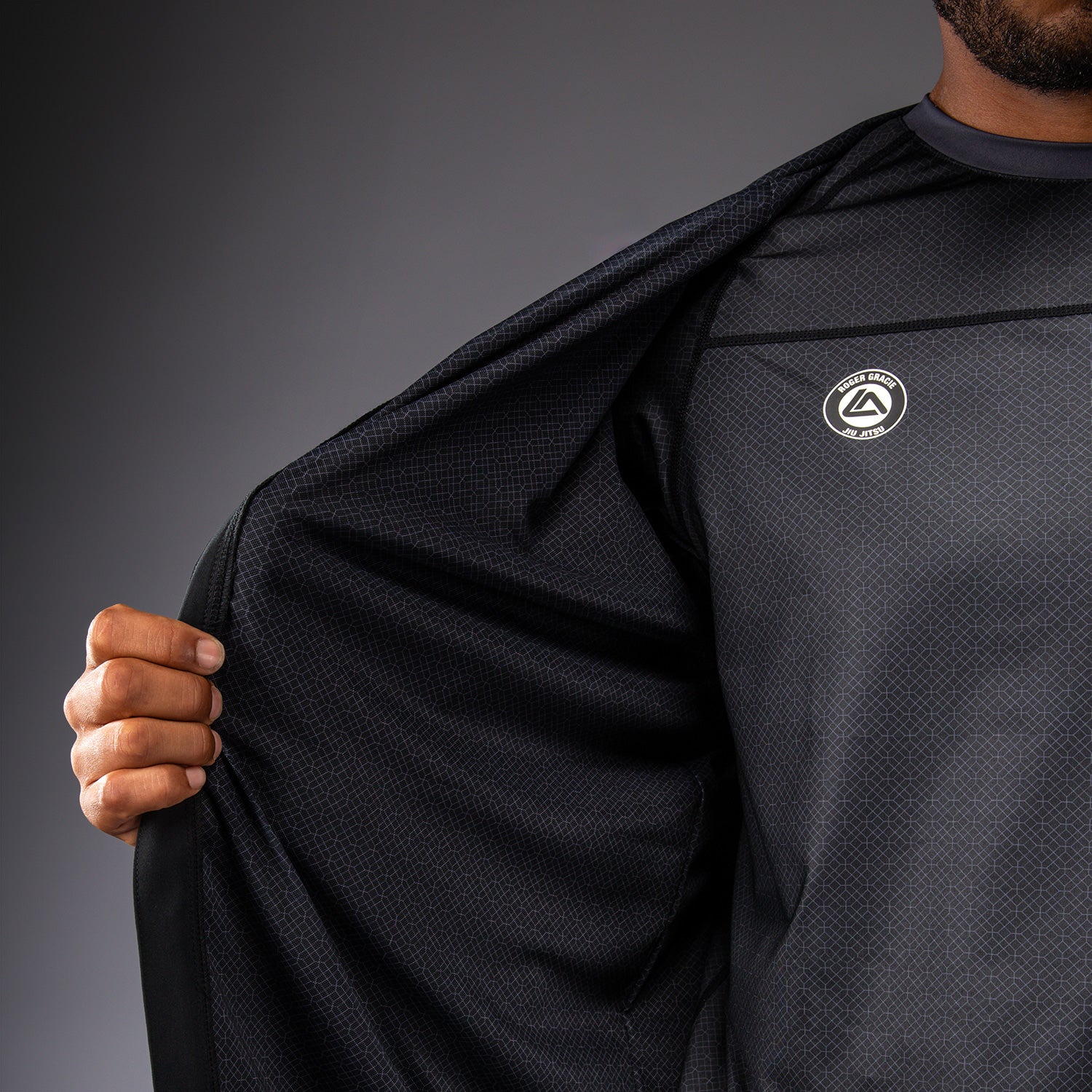 Venum X Roger Gracie Academy Track Jacket - Black - Venum