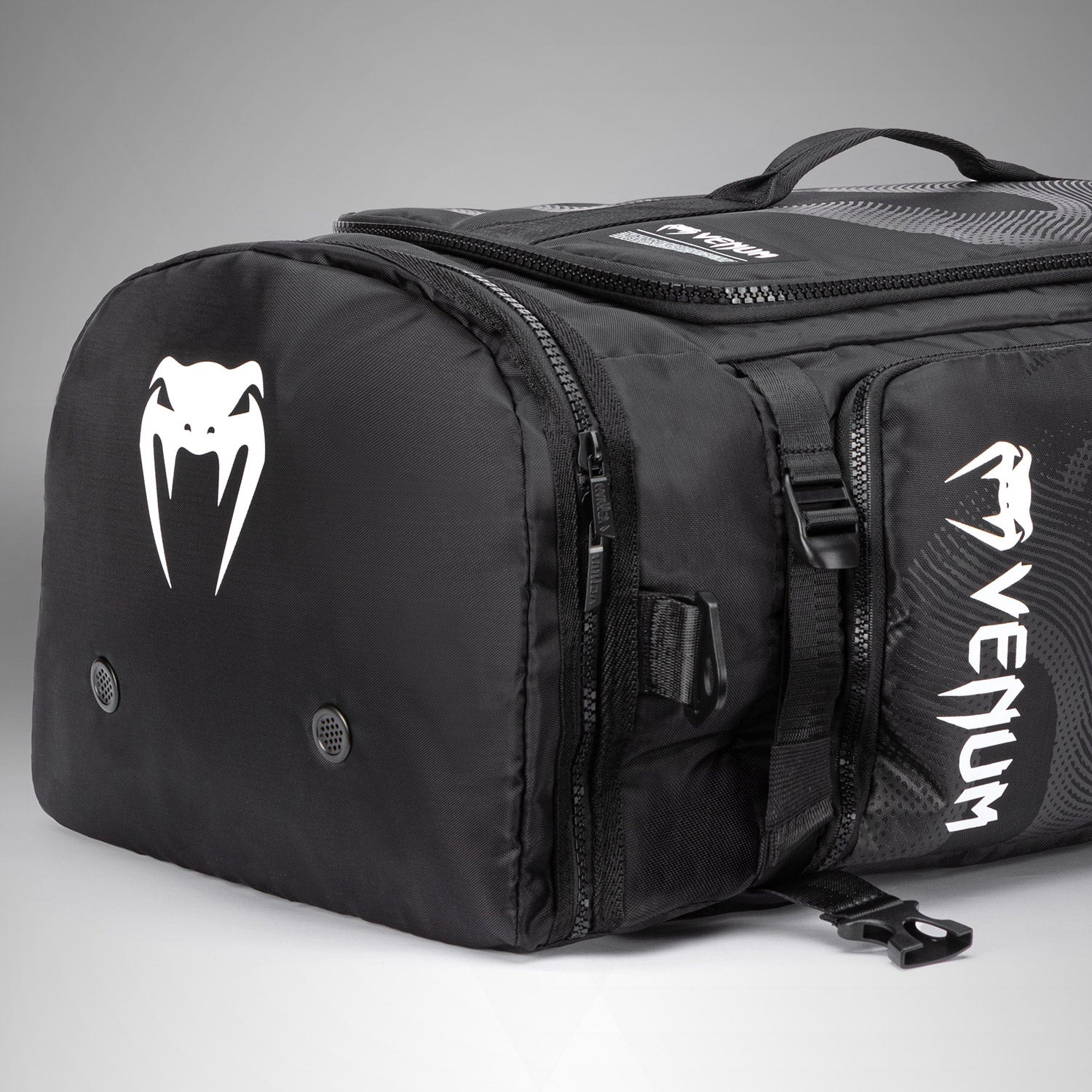 Venum Shockwave Convertible Sports Bag (60L) - Black - Venum