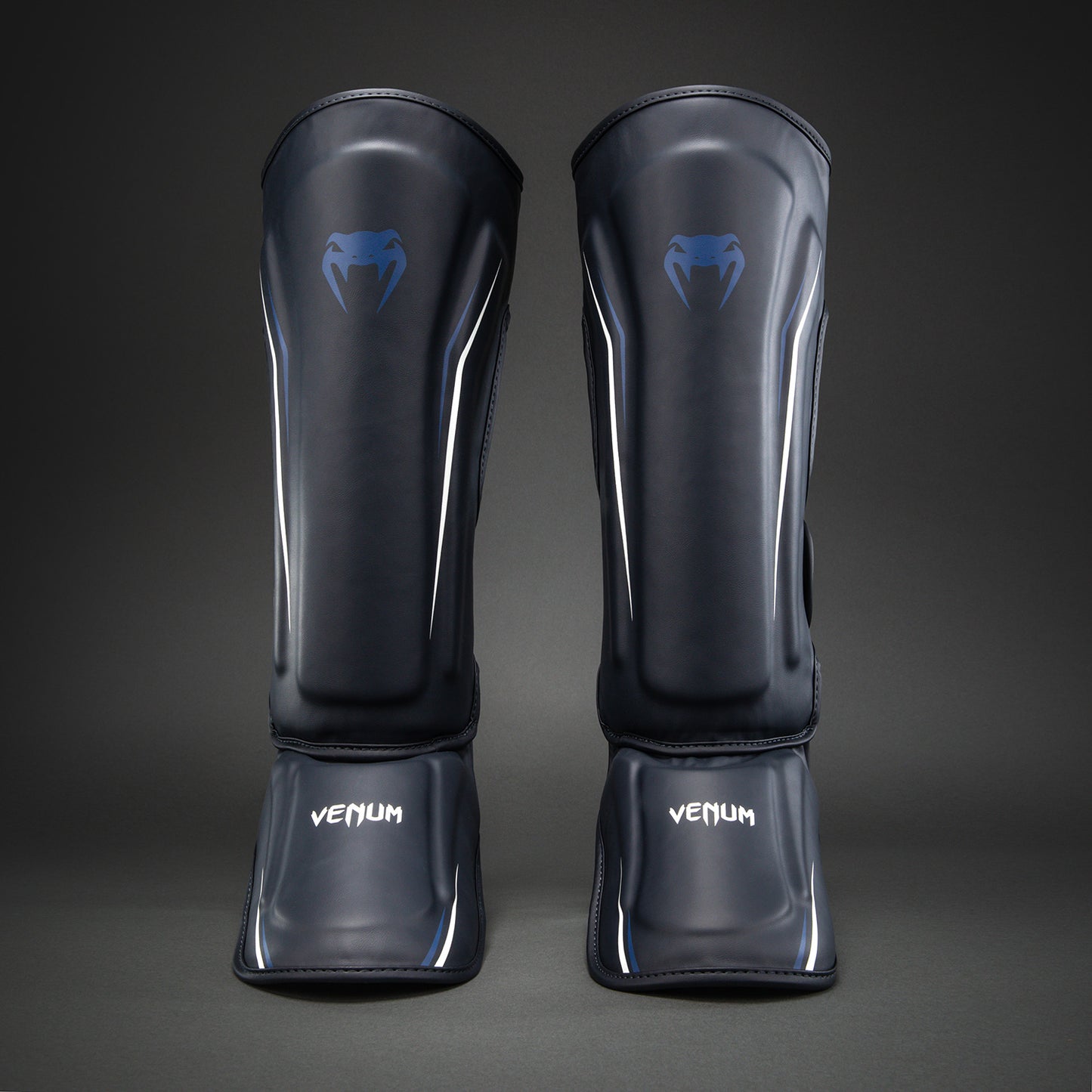 Venum G-Core Shin Guards - Navy Blue/White  product-type_Shin guards Venum