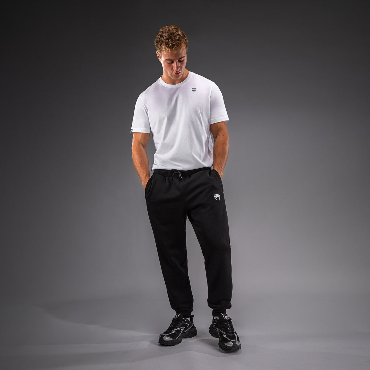 Venum Attack Fleece & Weave Joggers - Black  product-type_Jogging Pants Venum