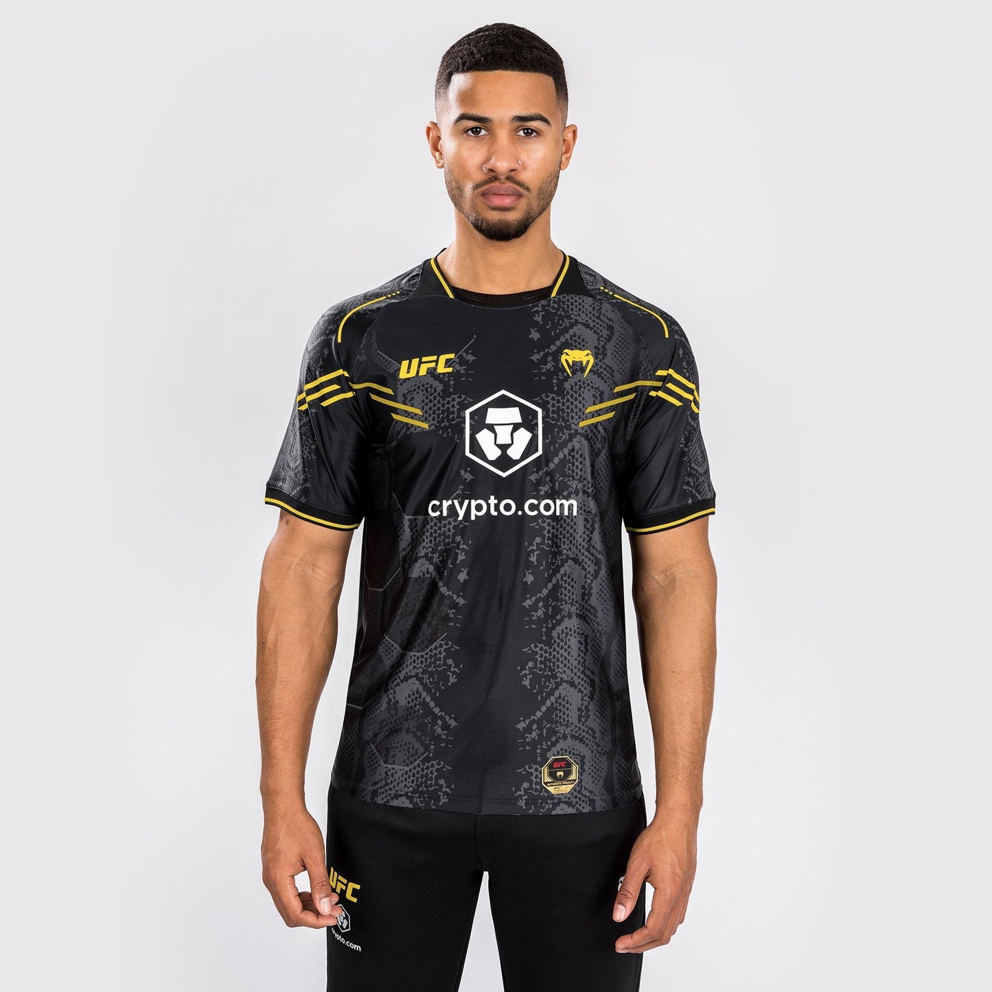 UFC Adrenaline by Venum Personalized Authentic Fight Night Men's Walkout Jersey - Champion
