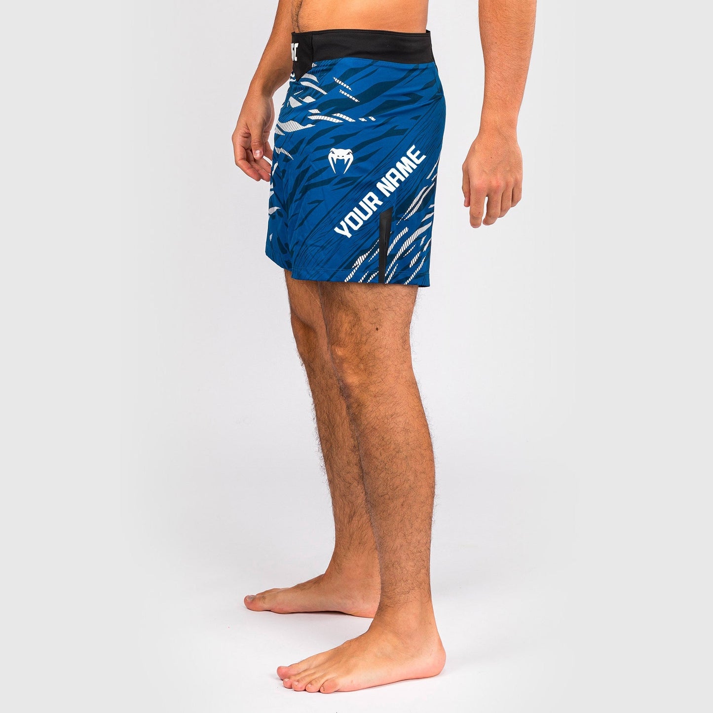 UFC Fusion by Venum Personalized Authentic Fight Night Men's Fight Short - Short Fit - Blue