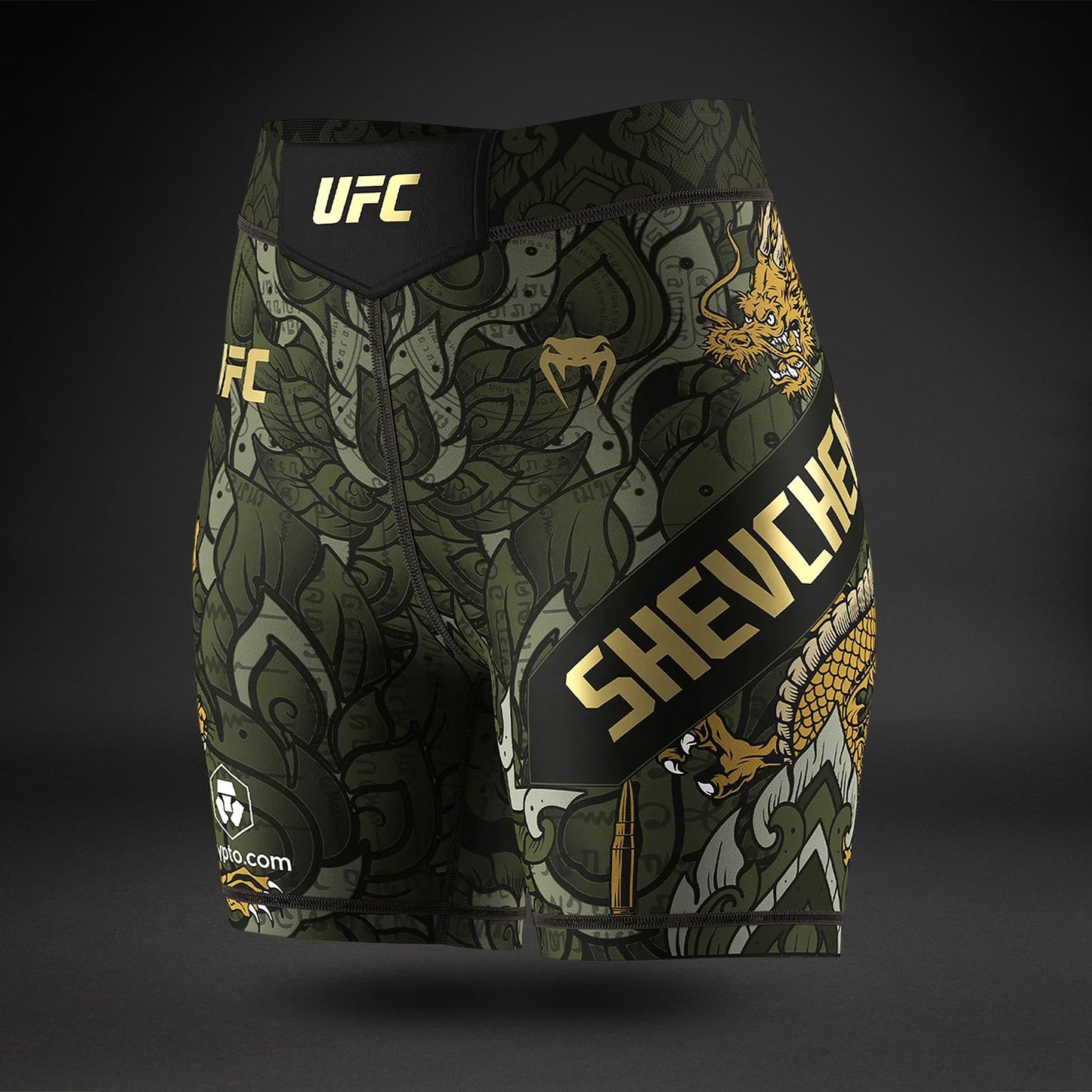 Women’s UFC Unrivaled by Venum Green Valentina Shevchenko Vale Tudo Short