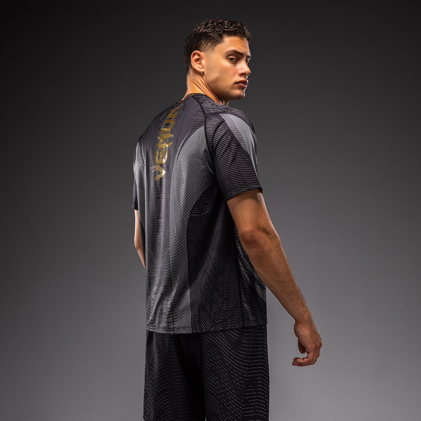 Venum Galactic 3.0 Dry Tech T-Shirt - Black/Gold  product-type_Dry Tech T-Shirts Venum
