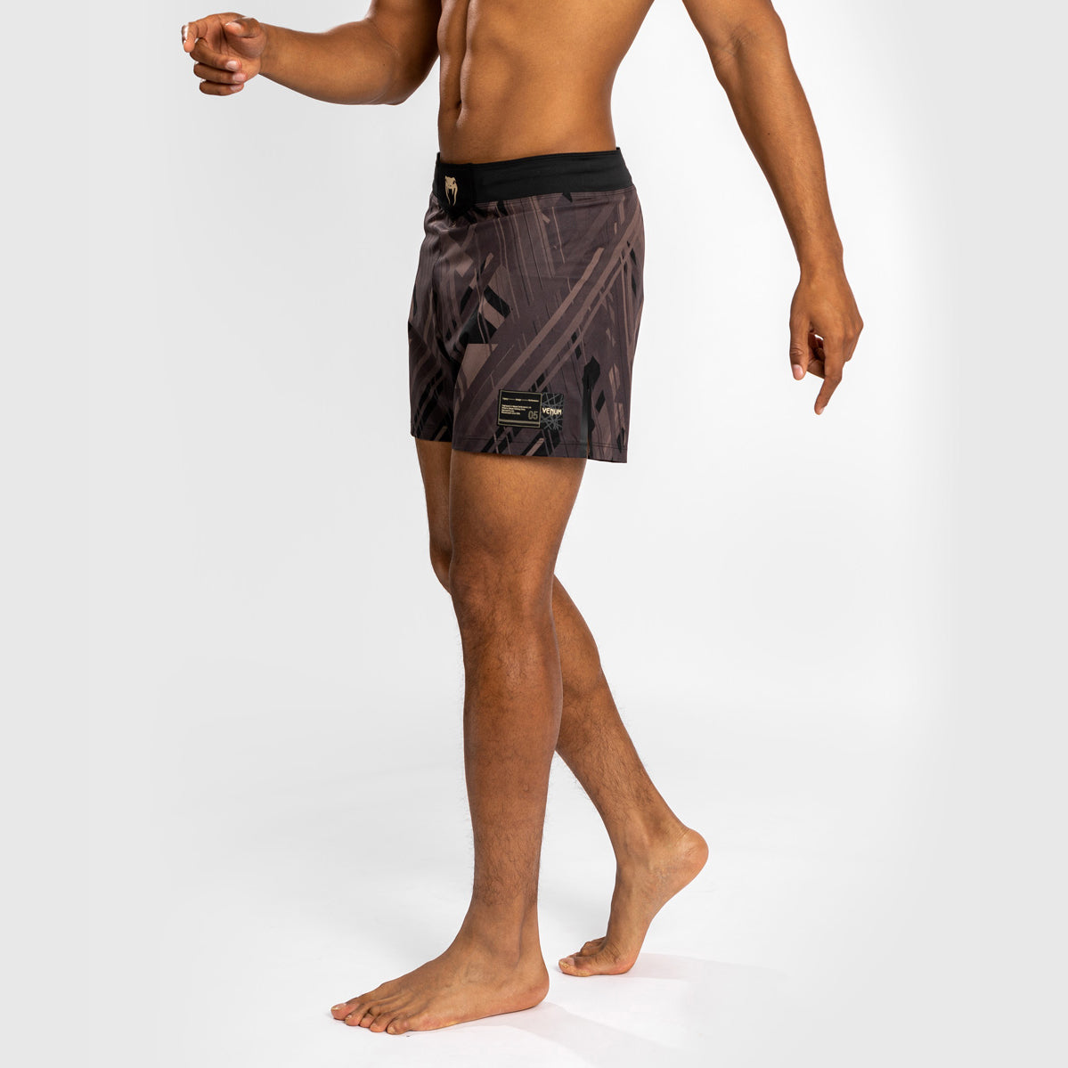 Venum Tecmo 2.0 Fightshort - Black/Brown