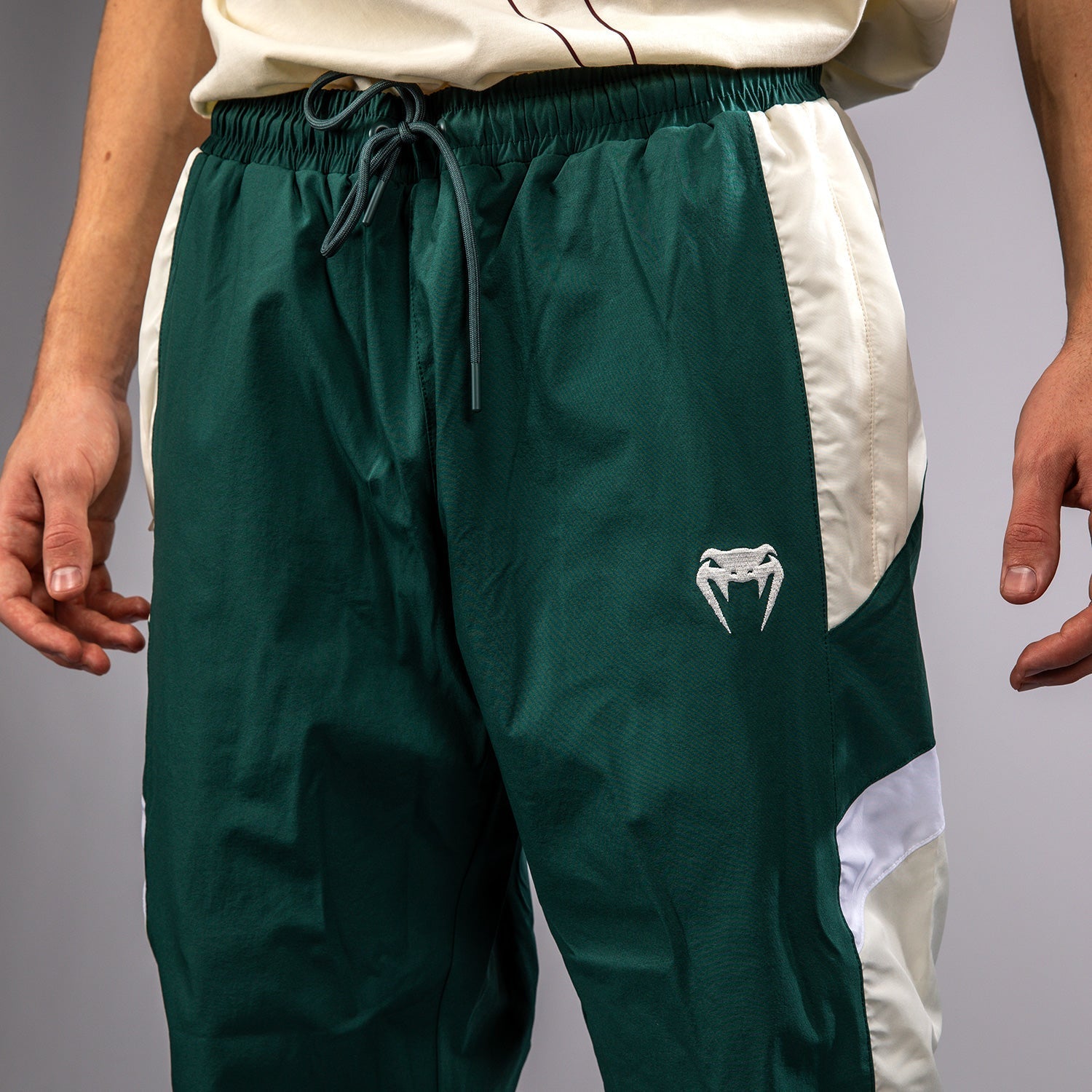 Venum Attack 90 Tracksuit Pants - Forest Green/Ice - Venum