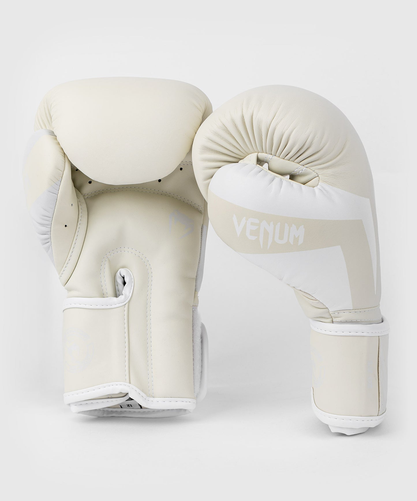 Venum Elite Boxing Gloves - White/Ivory