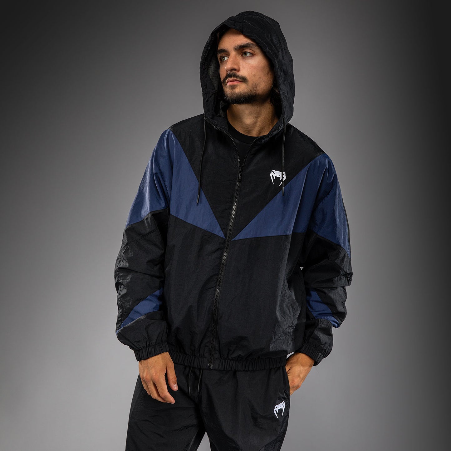 Venum Vectra Track Jacket - Black/Blue