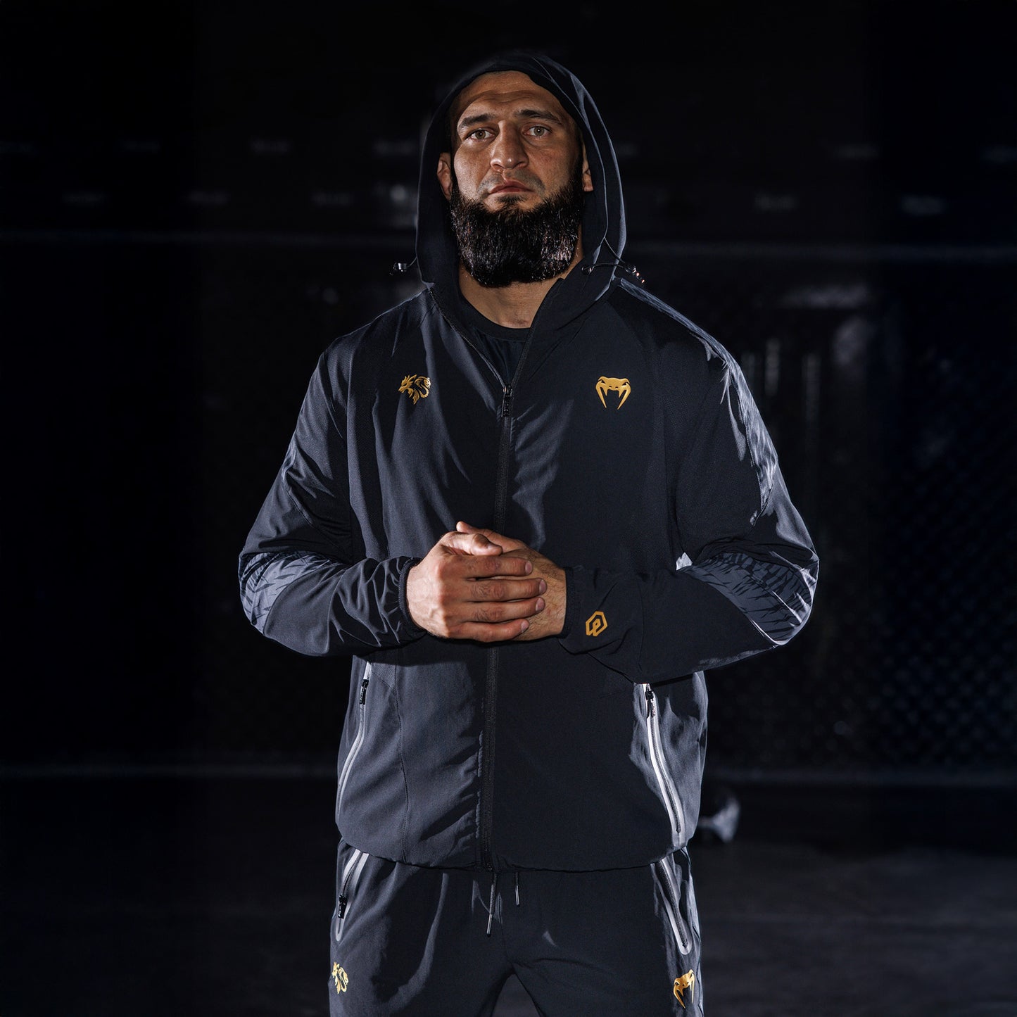 Venum x Chimaev Track Jackets - Black/Grey