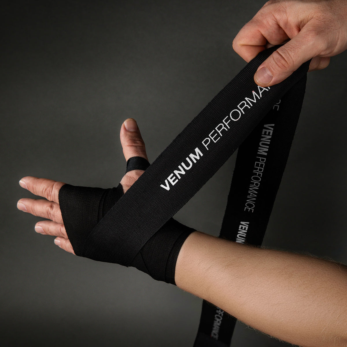 Venum Kontact Evo Amazonia Reborn Hand Wraps - Black/Grey  product-type_Handwraps Venum