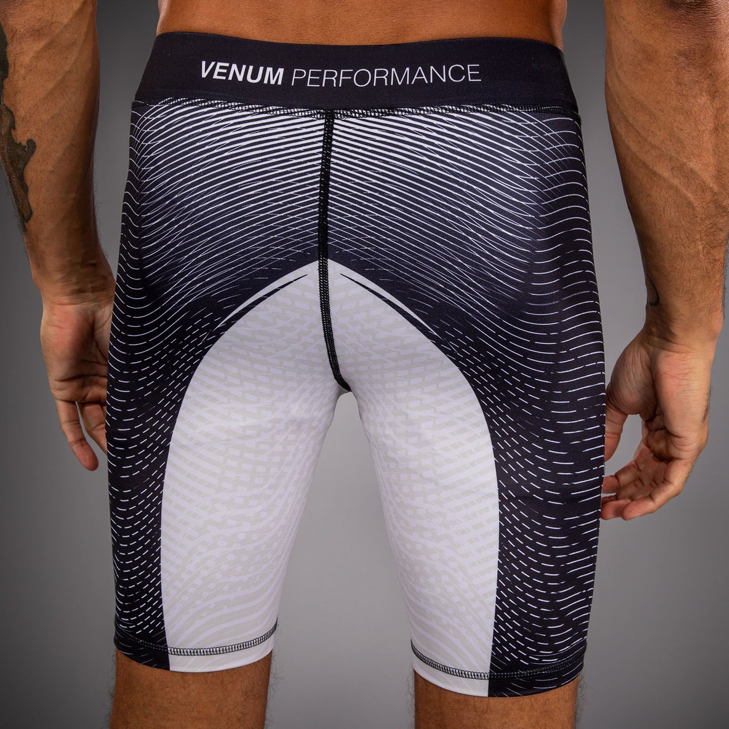 Venum Galactic 3.0 Vale Tudo Shorts - Off-White/Black  product-type_Compression shorts Venum