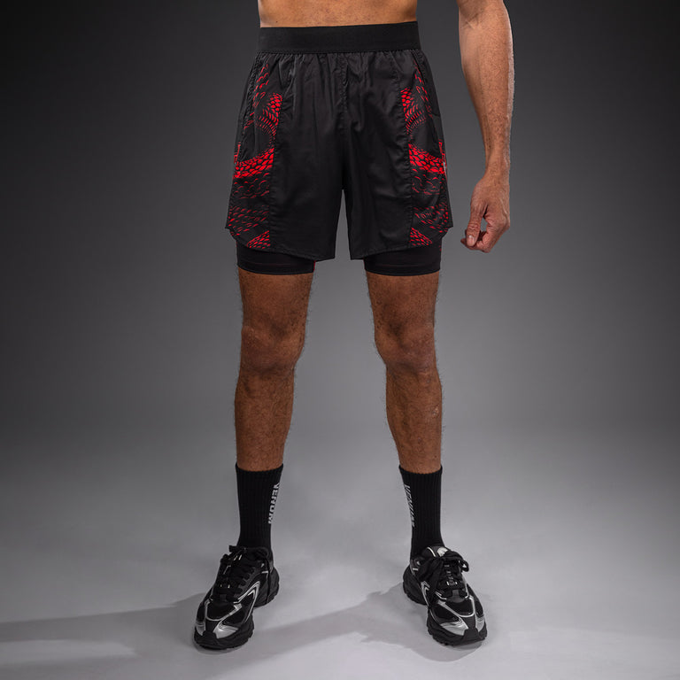 Venum Matupa Training Shorts - Black/Grey/Gold - Venum