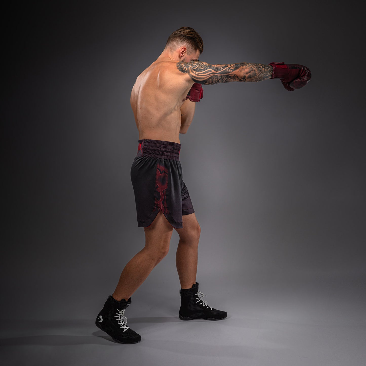 Venum Spectre Boxing Shorts - Black/Red  product-type_Boxing shorts Venum